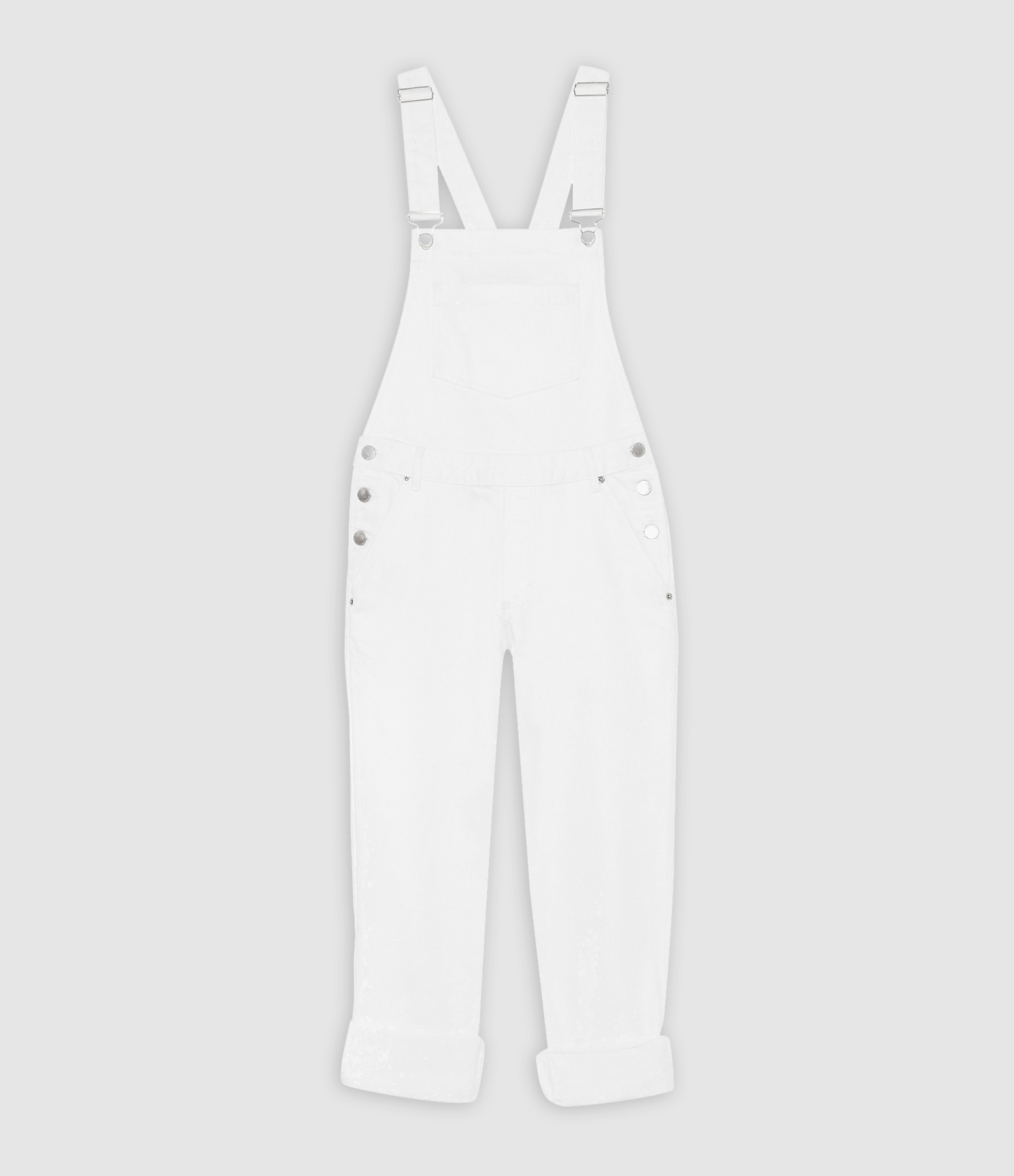 Salopette Bérenice Denim Blanc