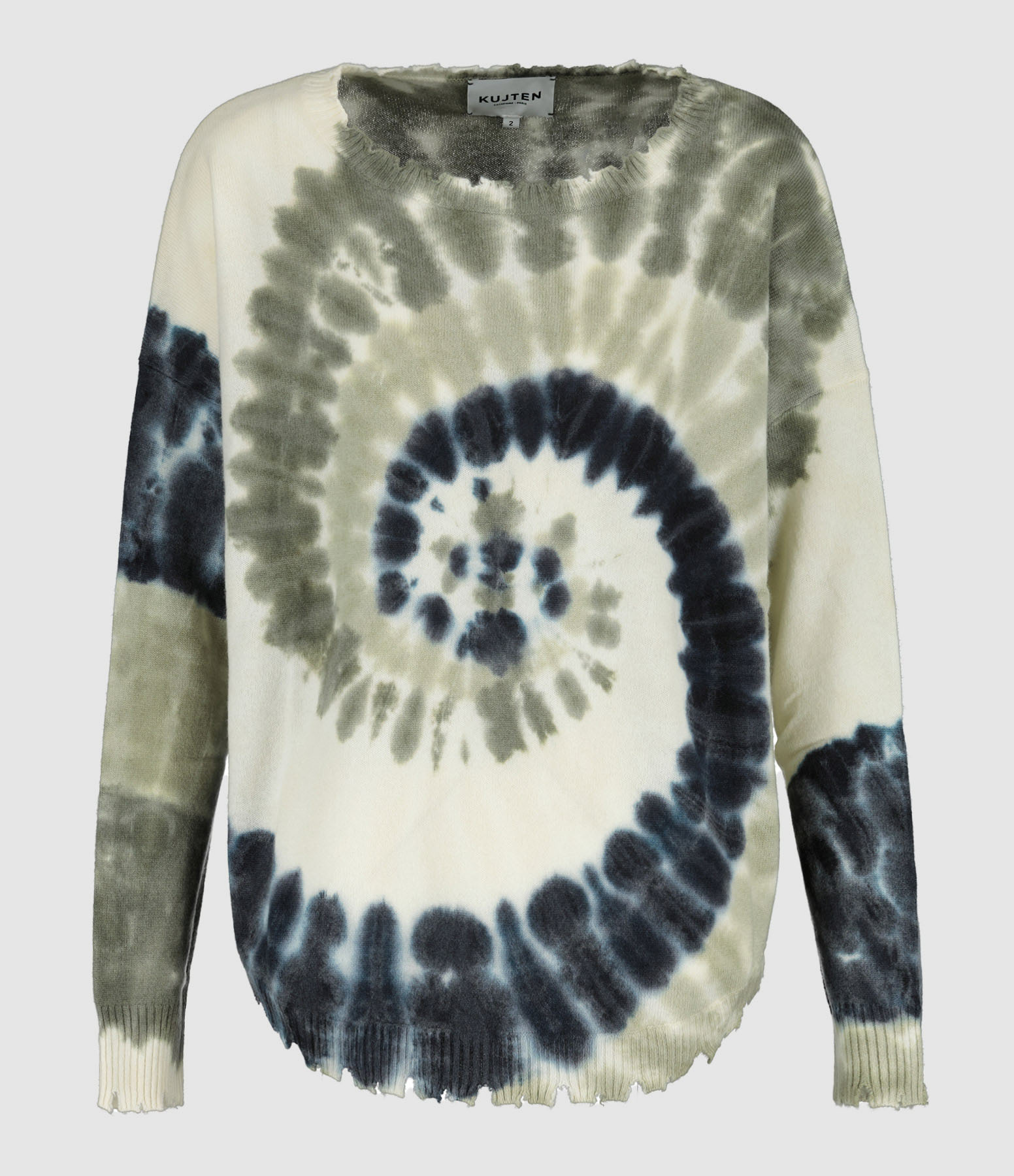 Pull Mela Sunny Kaki Vert