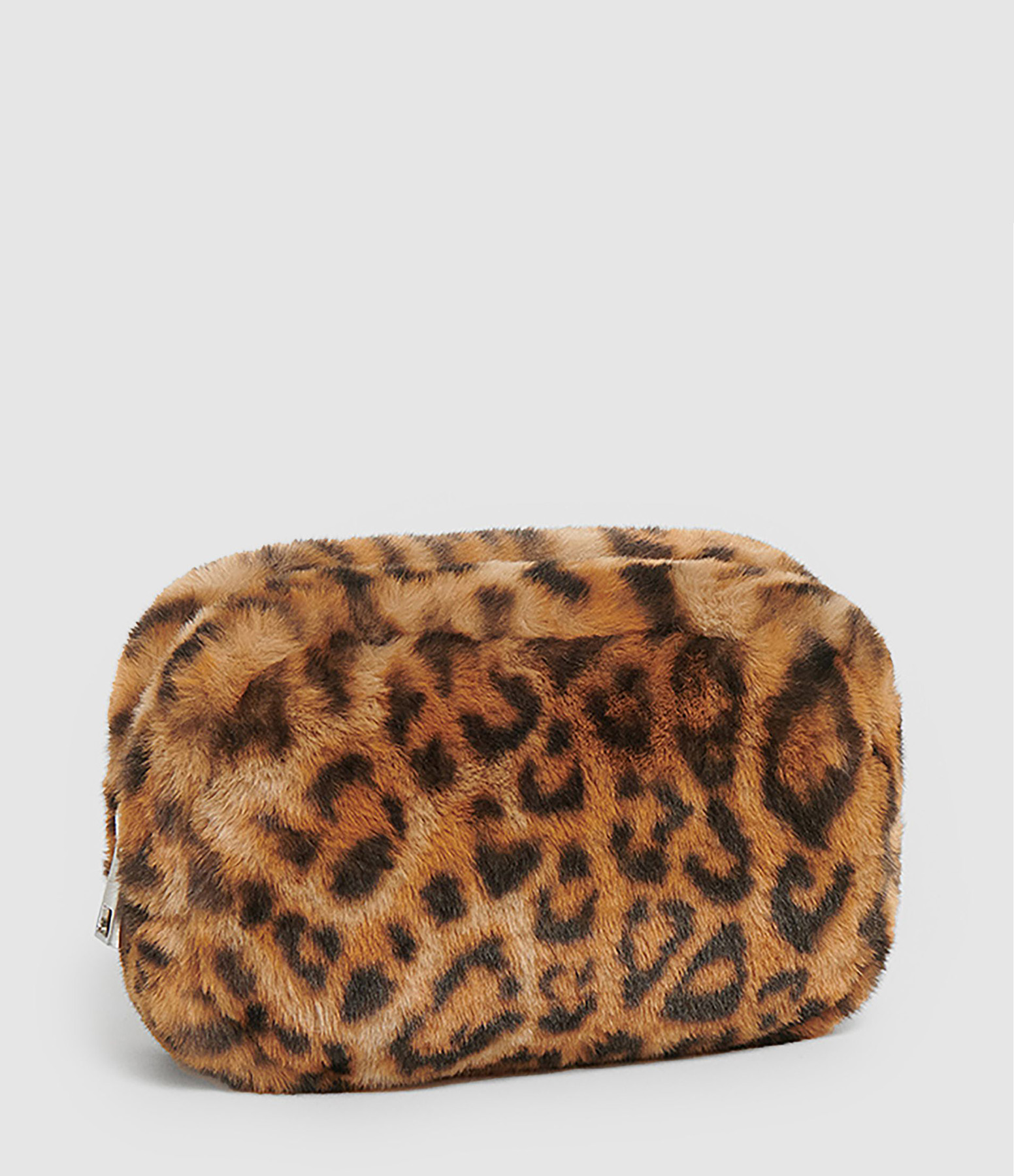 Pochette Noor Fausse Fourrure Léopard