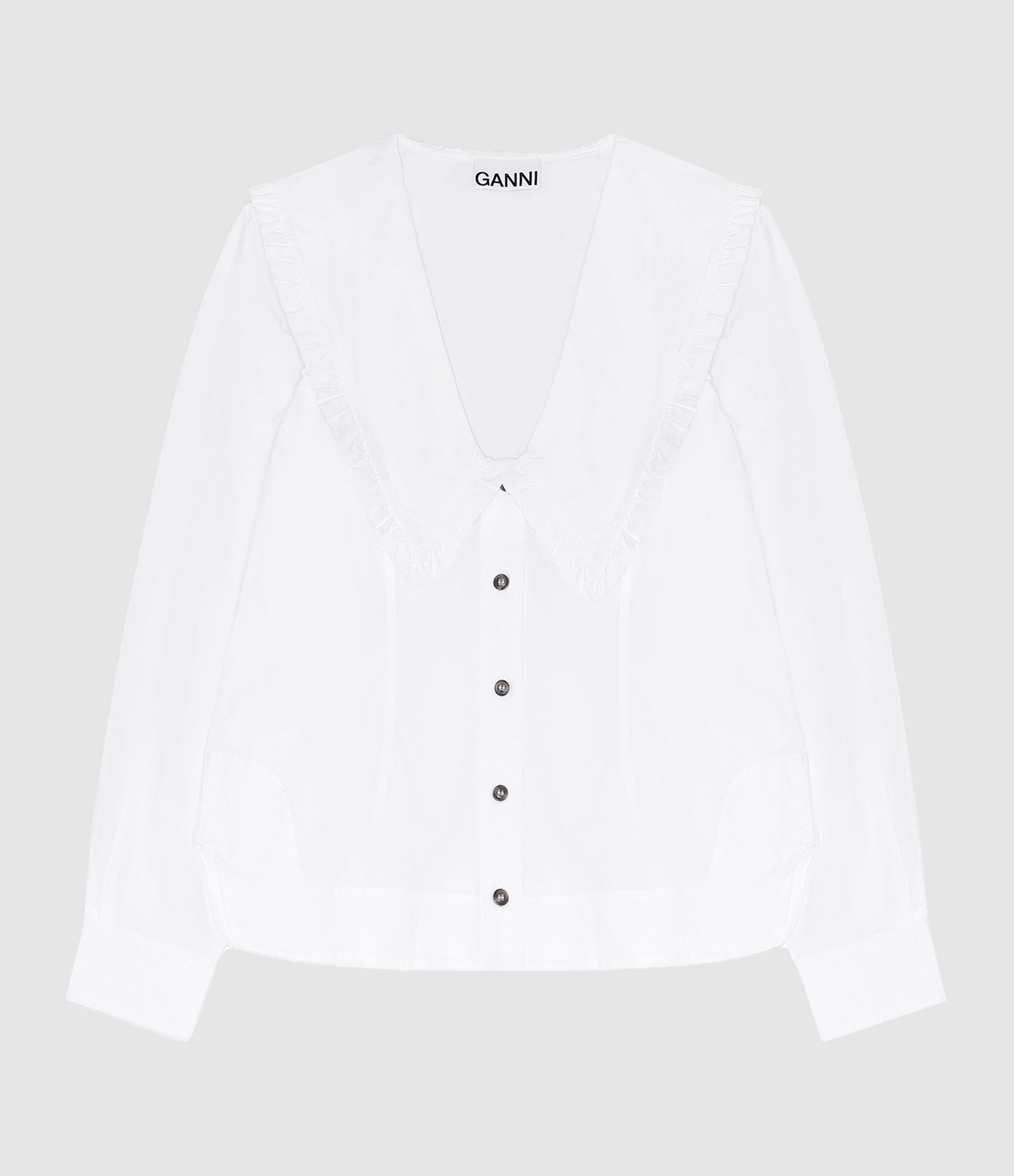Chemise Coton Popeline Blanc