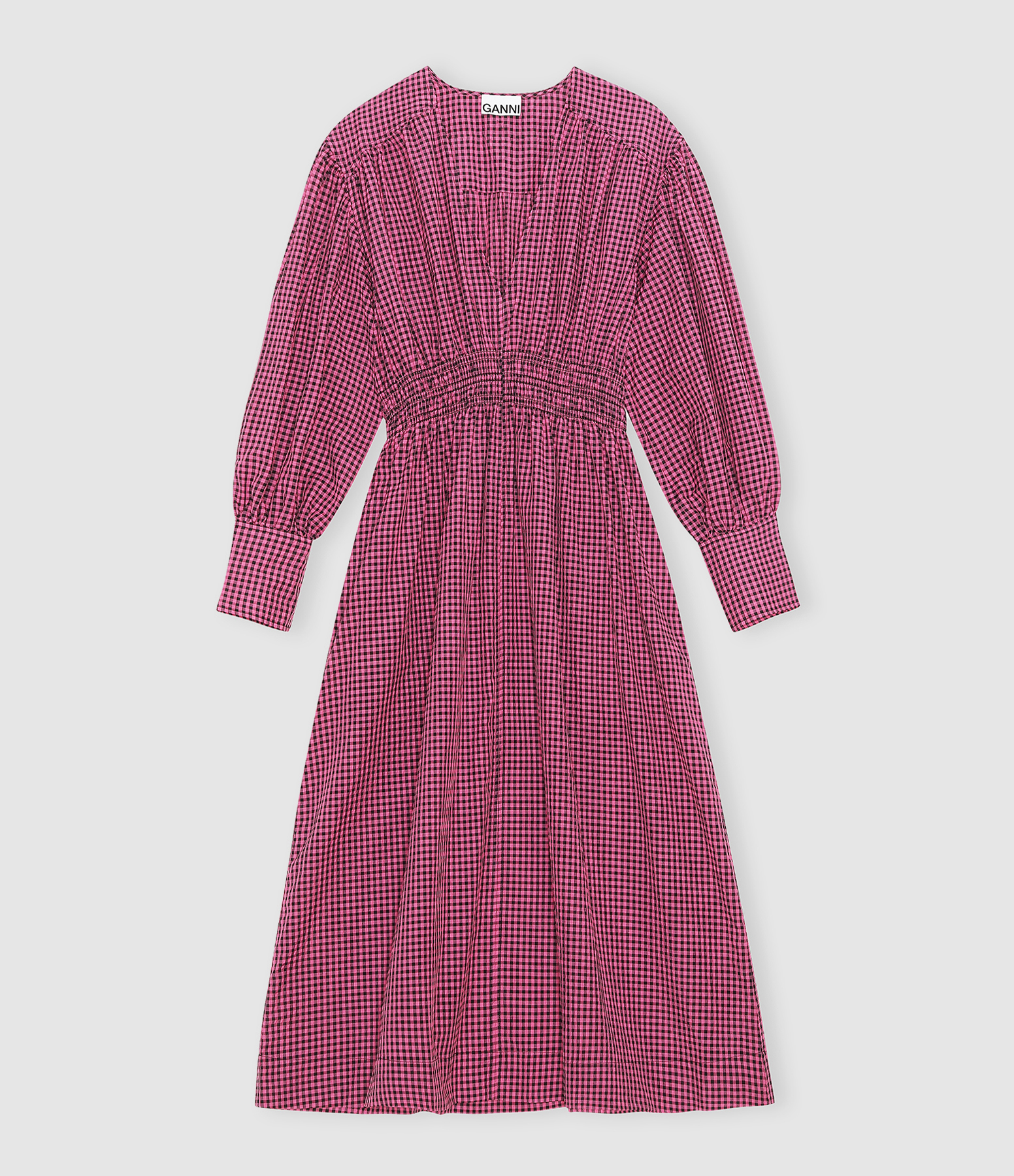 Robe Longue Carmine Rose