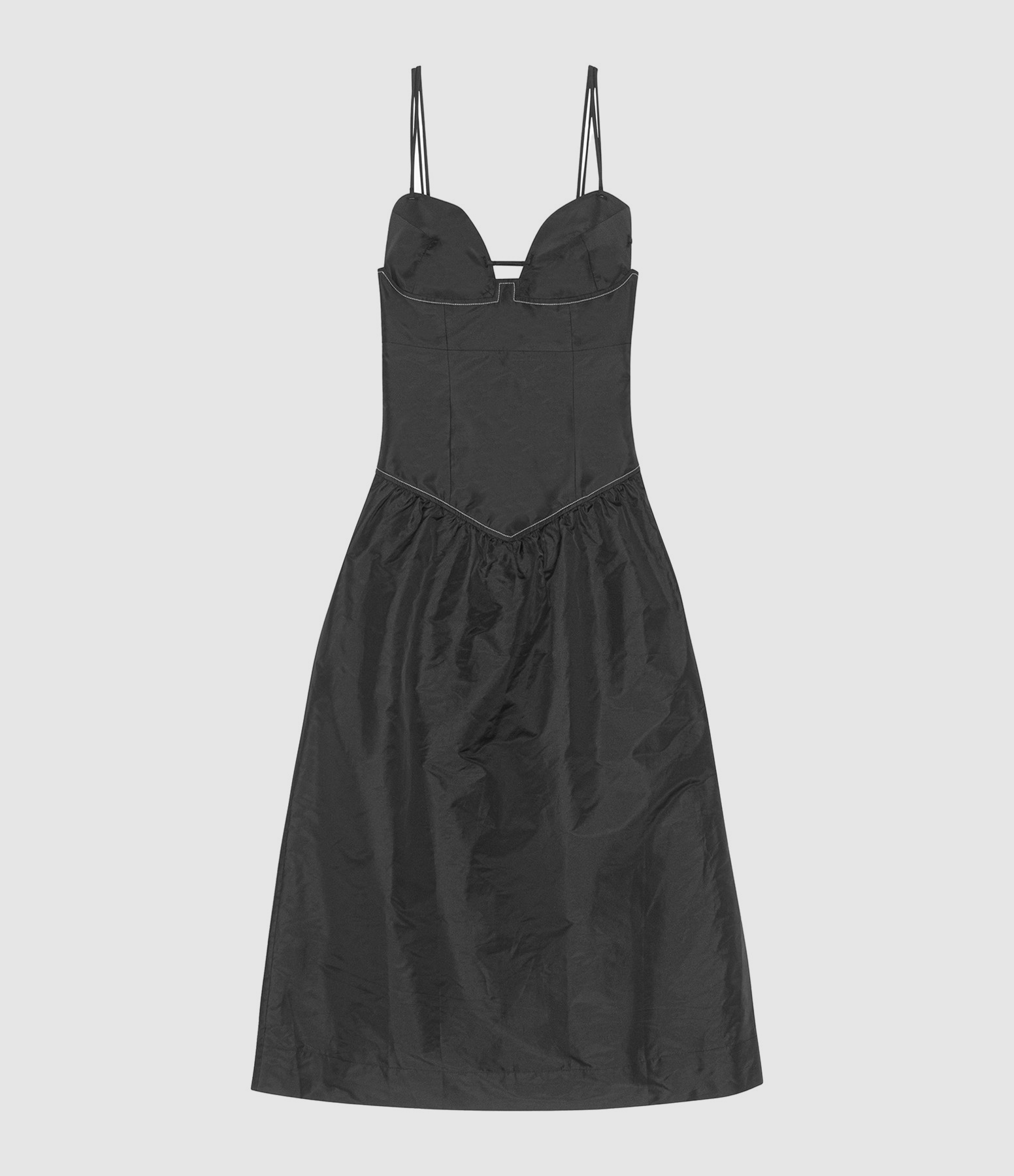 Robe Taffetas Noir