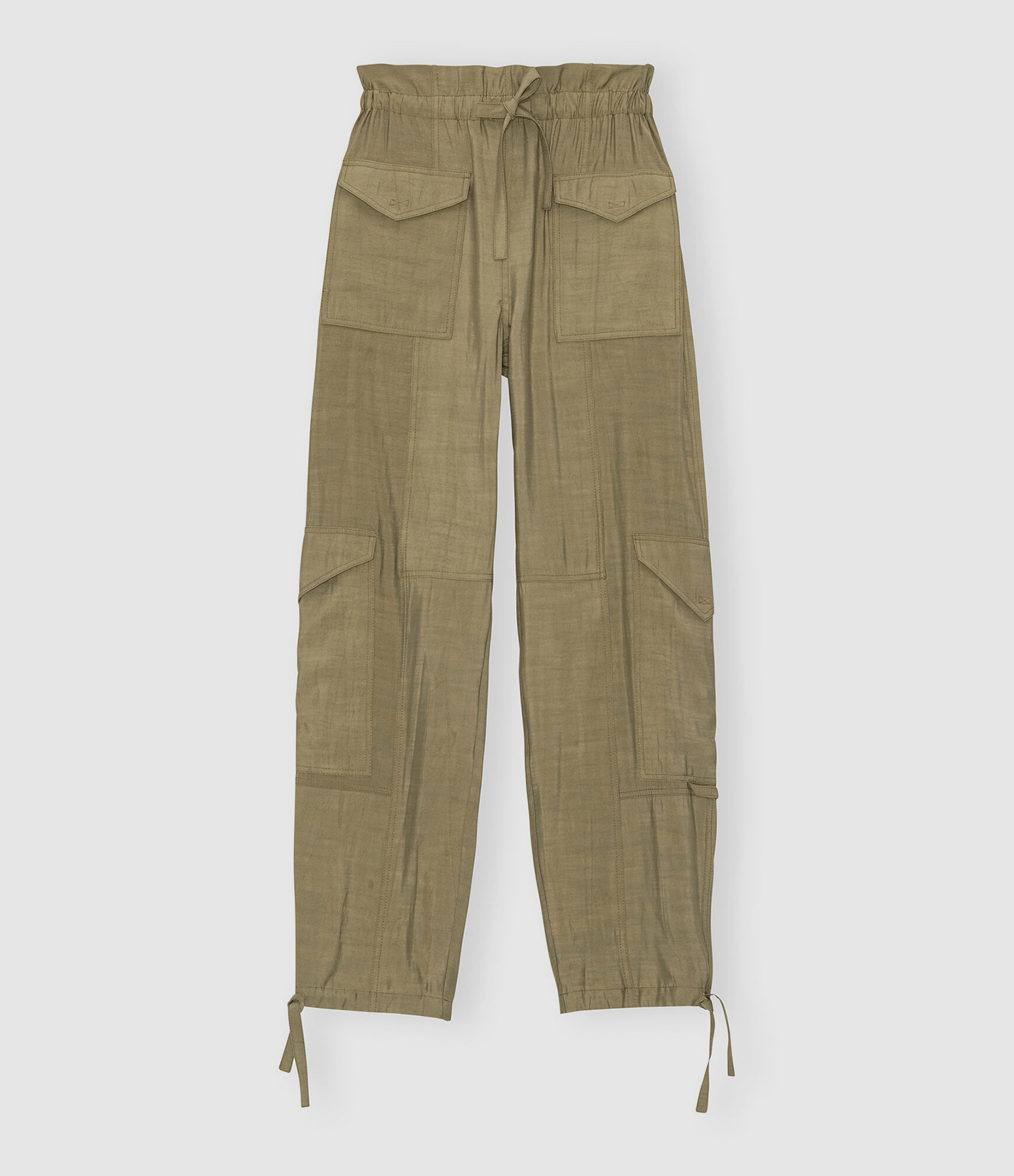 Pantalon Slub Kaki