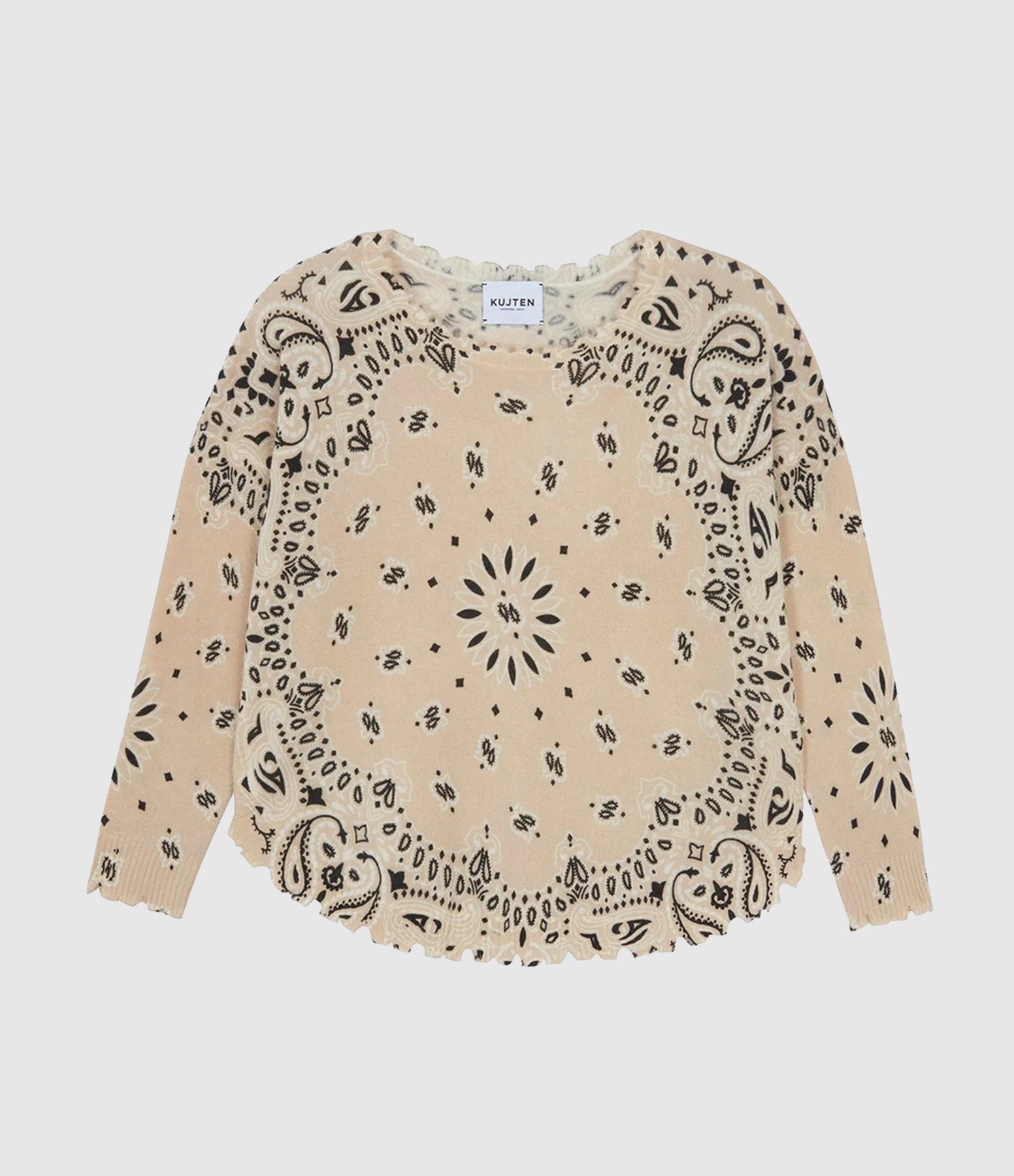 Pull Mela Bandana Bico Marron Organic
