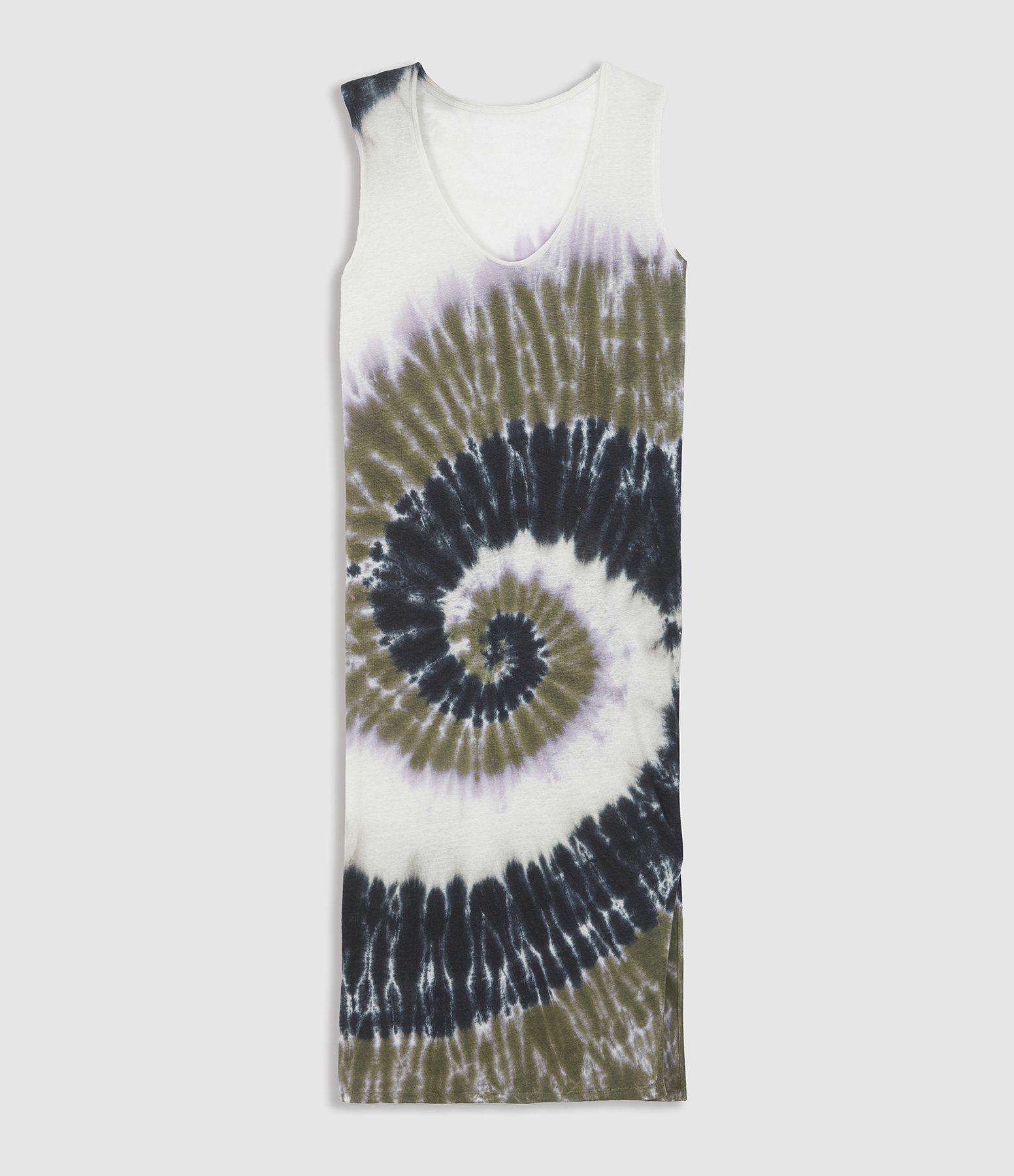 Robe Longue Débardeur Ramo Sunny Lin Kaki Foncé