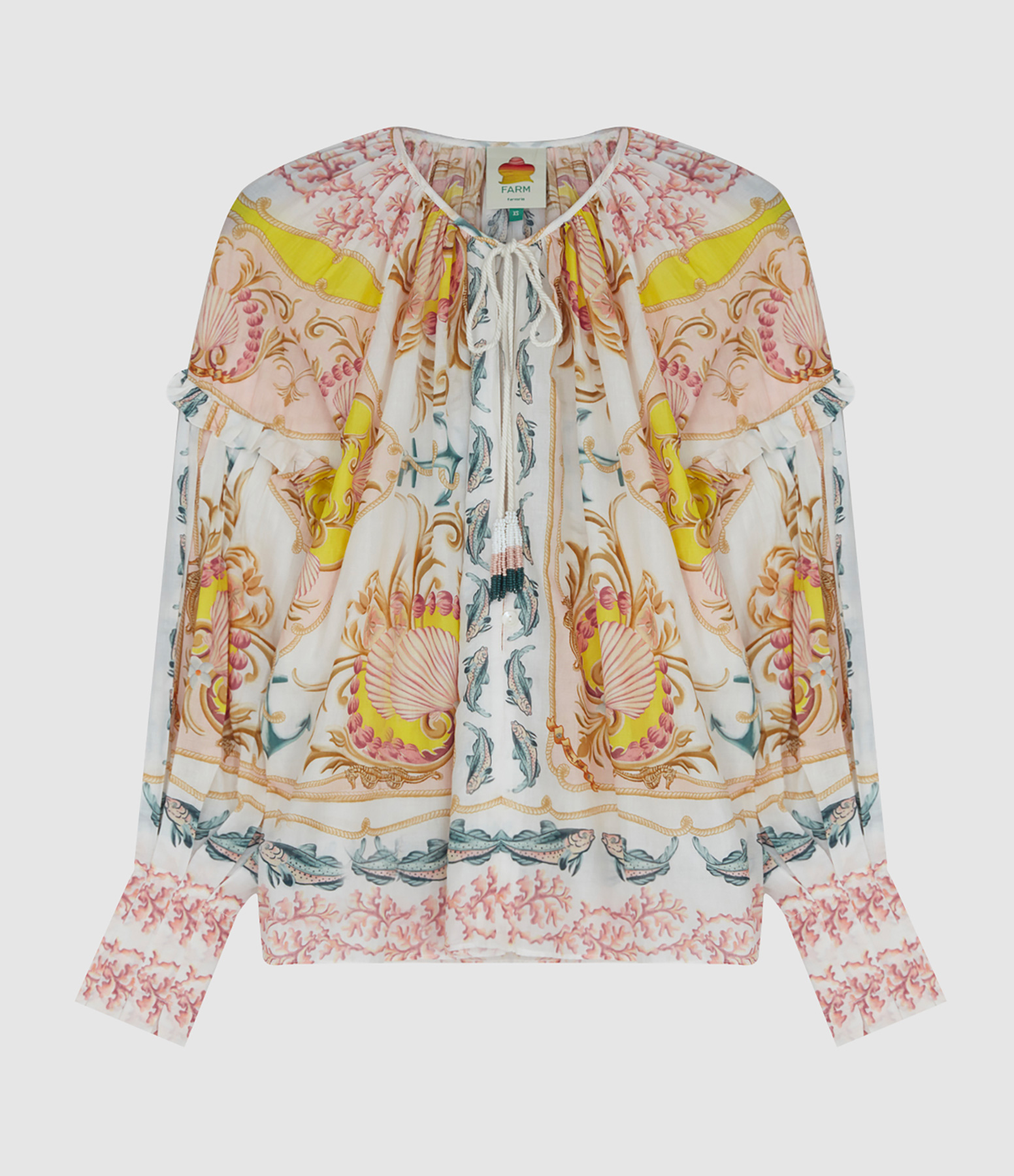 Blouse Maritime Magic Blanc