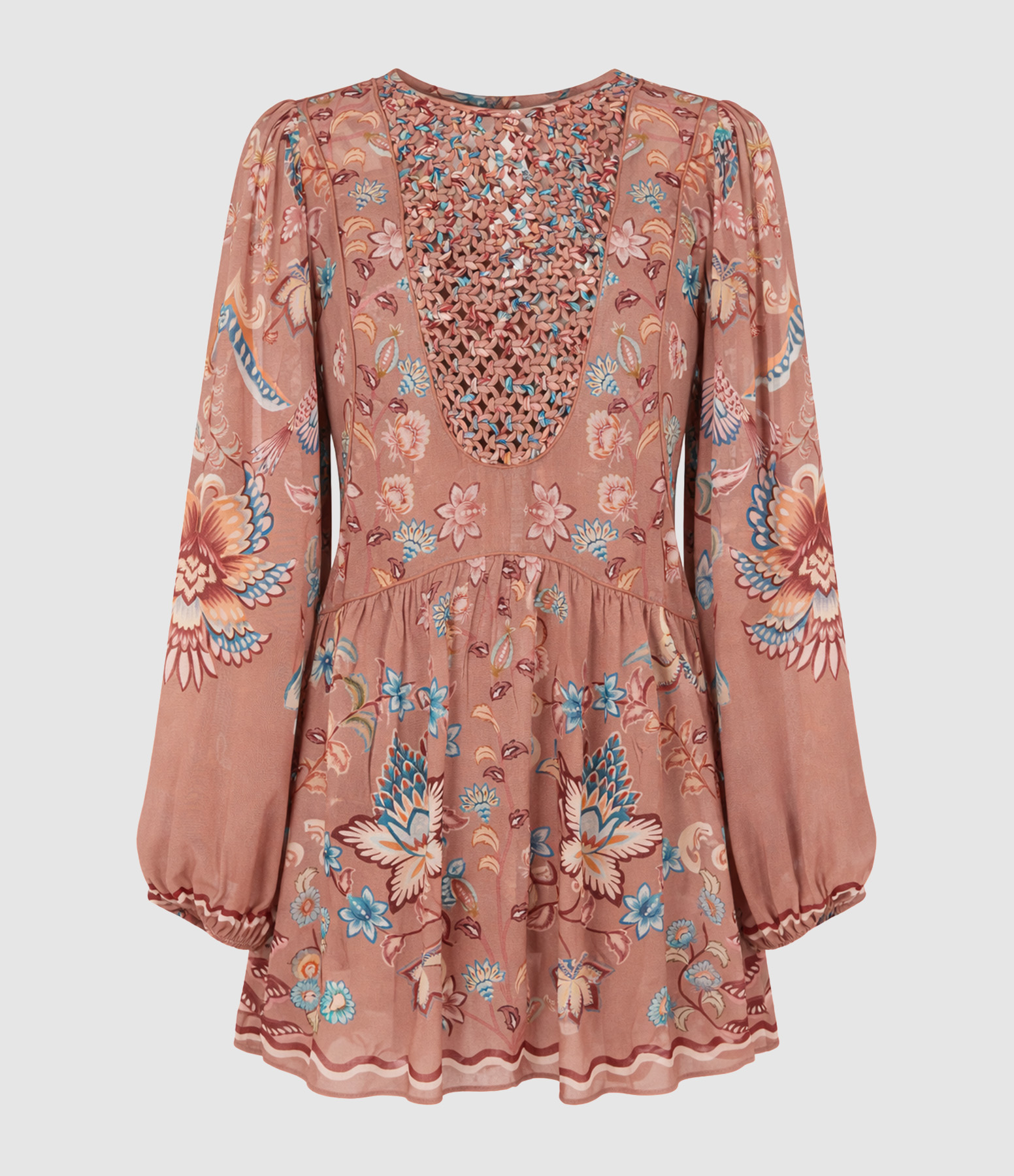 Blouse Boho Enchance Mocha