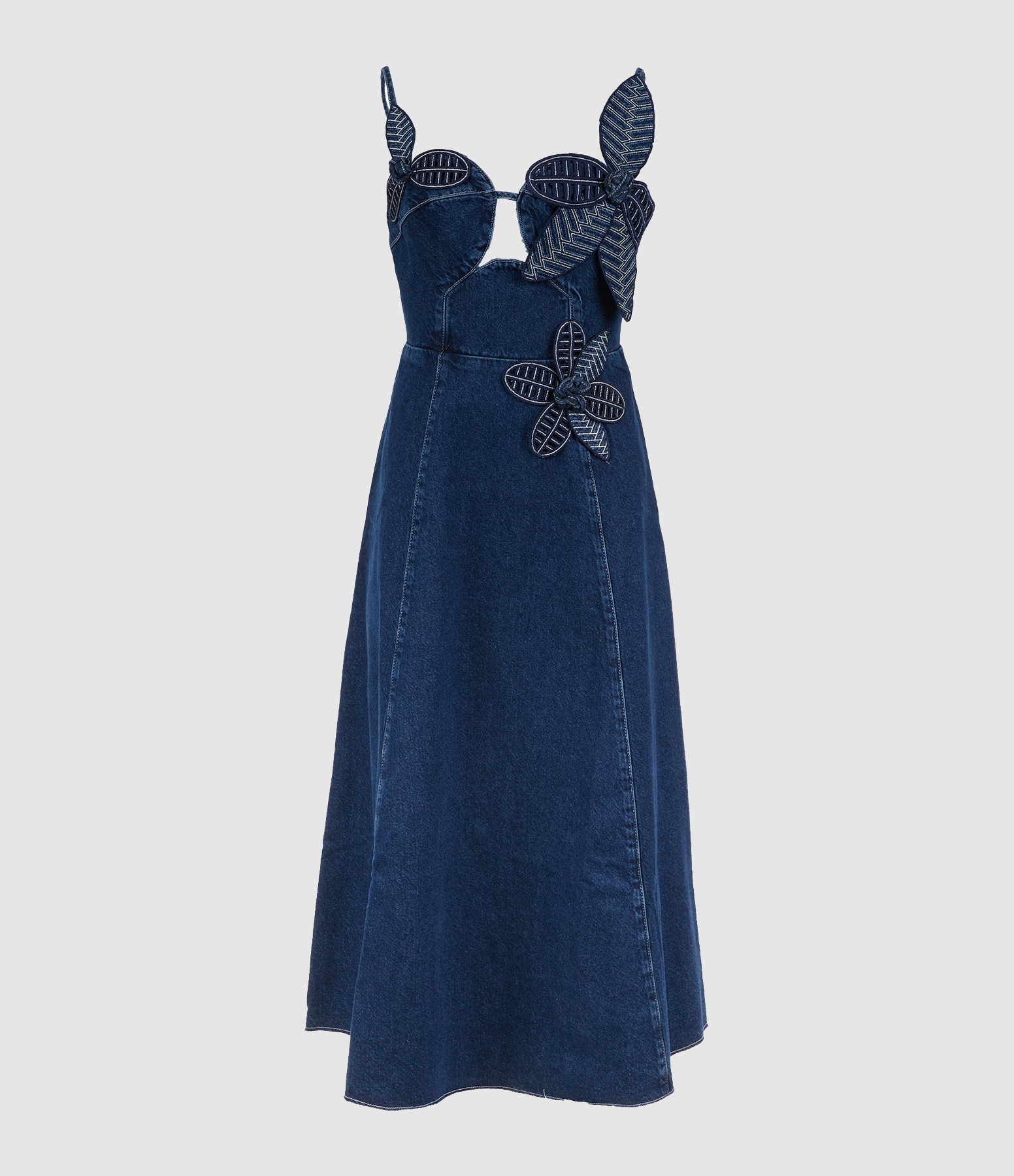 Robe Denim Flower
