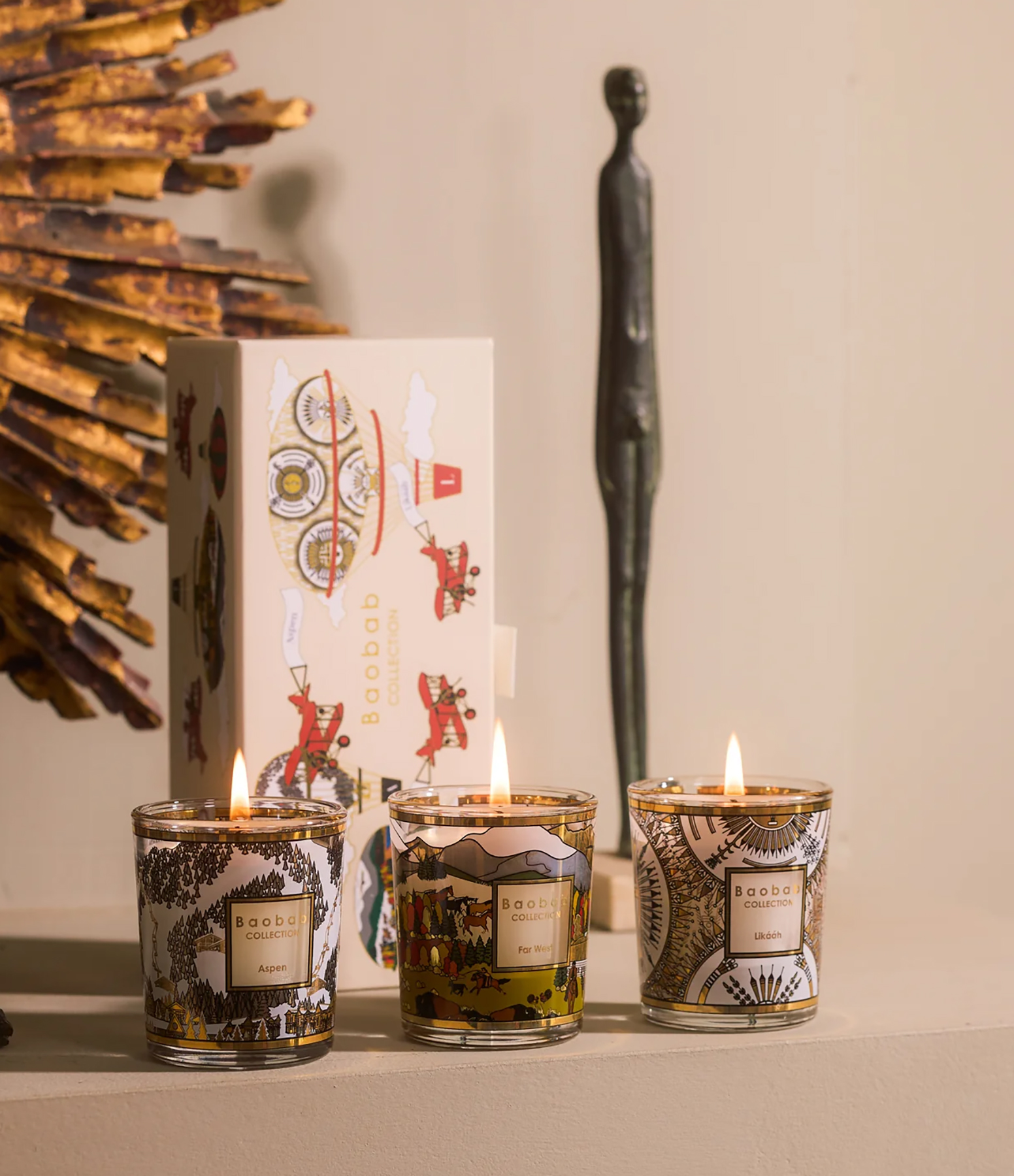 Coffret Trio Mini Aspen, Likaah et Far West