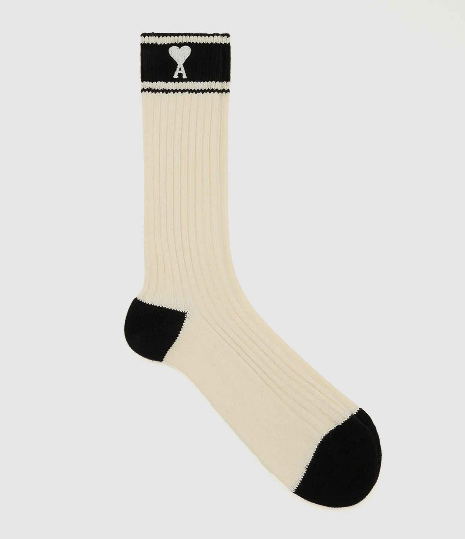 Chaussettes Ami Paris Blanches - Taille 39-42 - Coton - Neuf Avec étiquettes