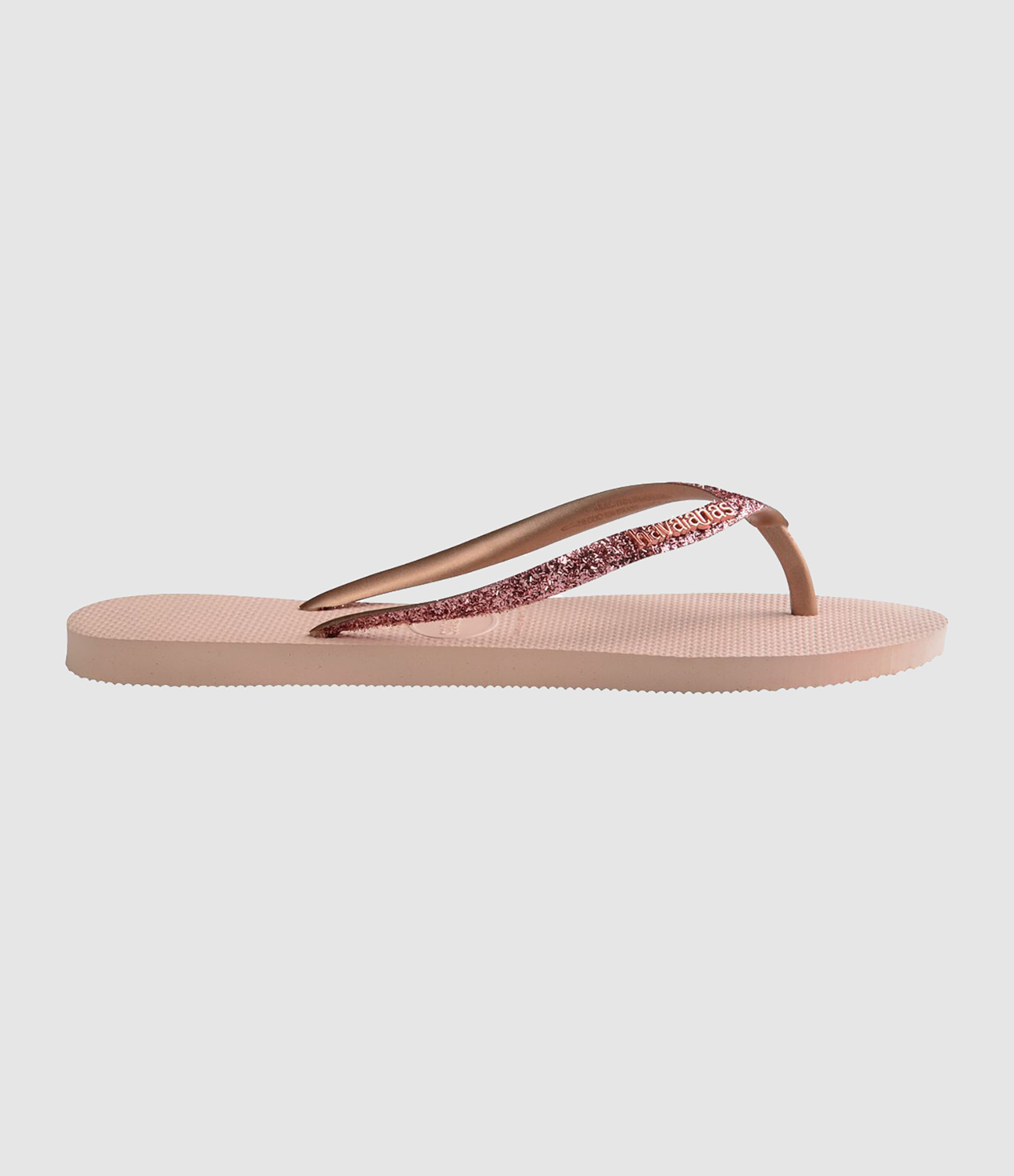 Tongs Slim Glitter II Pink/Pink