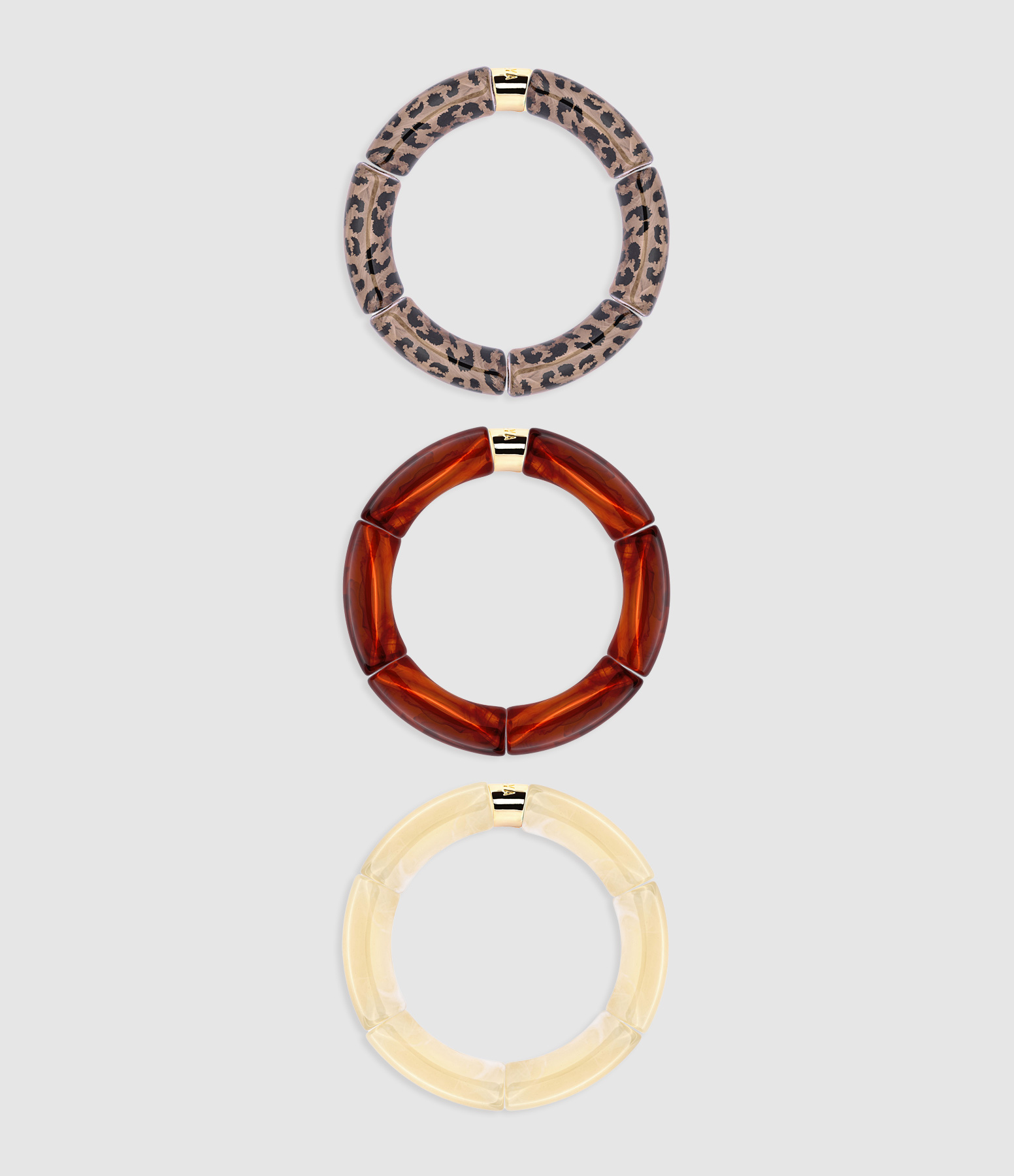 Bracelet Trio Feli Mono Imprimé Animal