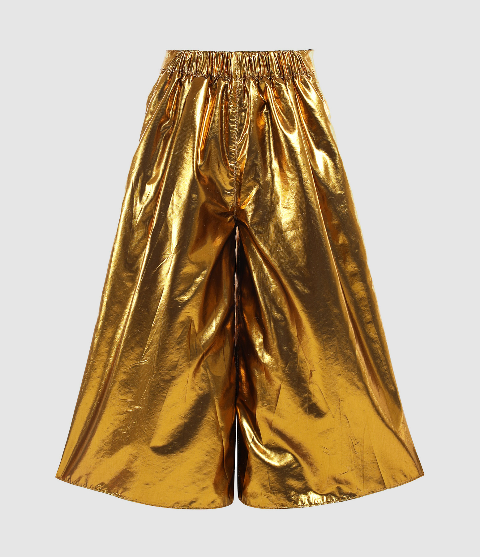 Pantalon Taffeta Lurex Doré