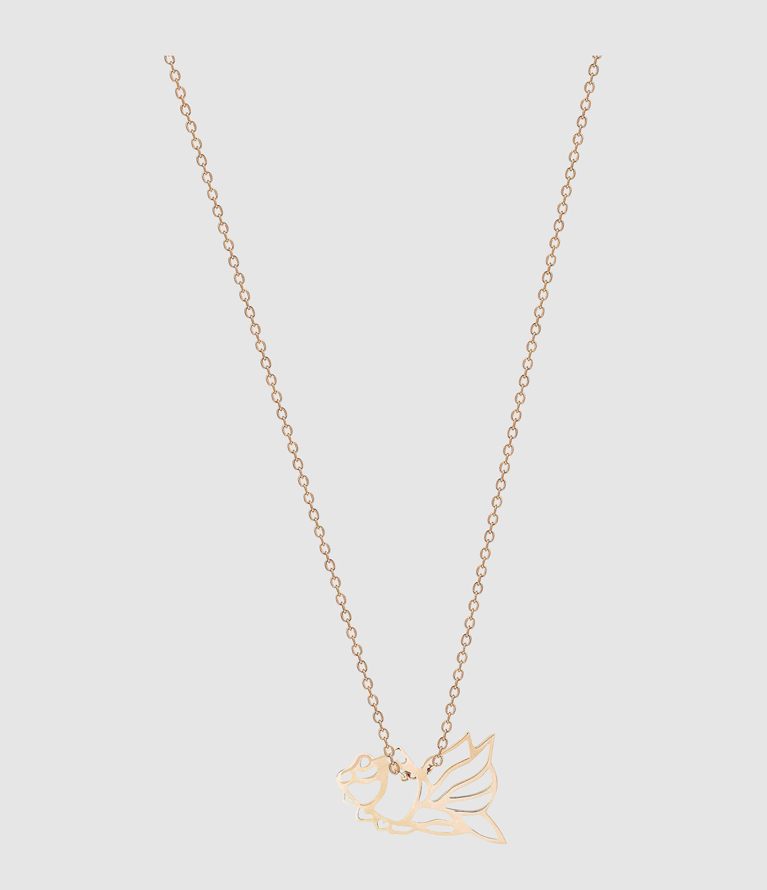 Collier Mini Goldfish Or Rose