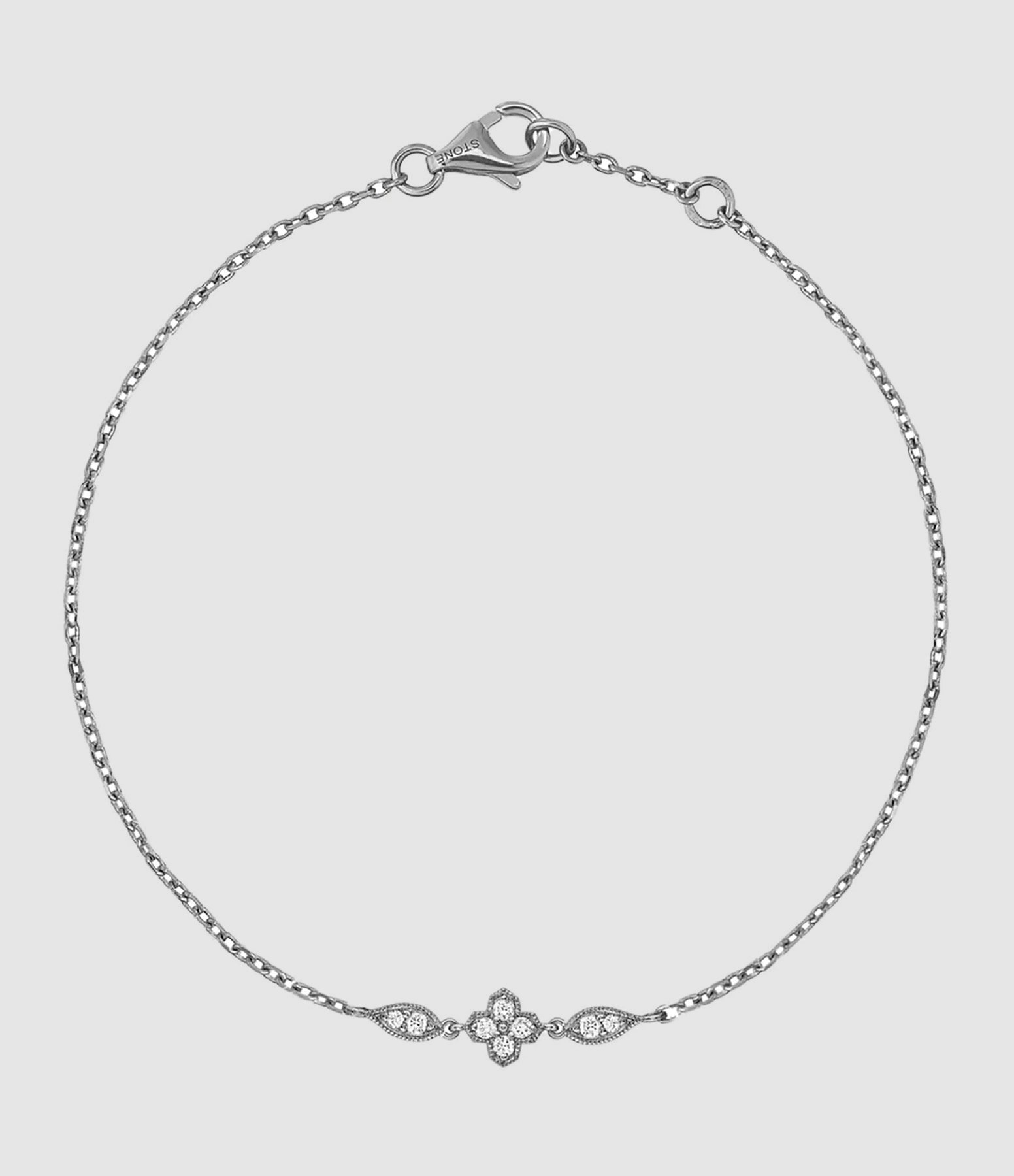 Bracelet Fleurs du Mal Or Noir