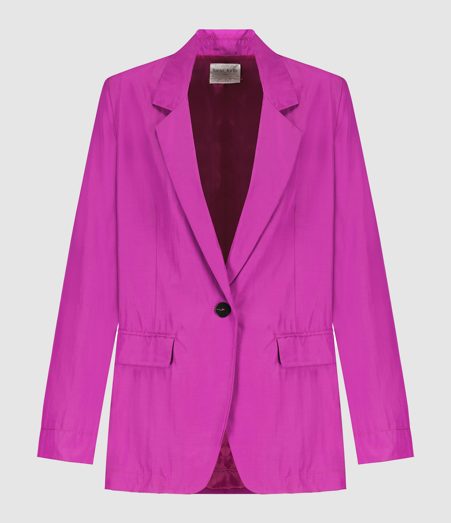 Veste Blazer Coton Violet
