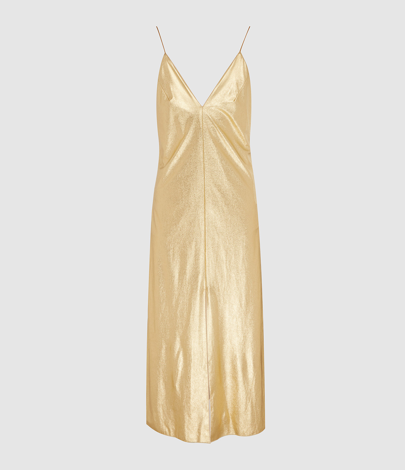 Robe Fluide Doré