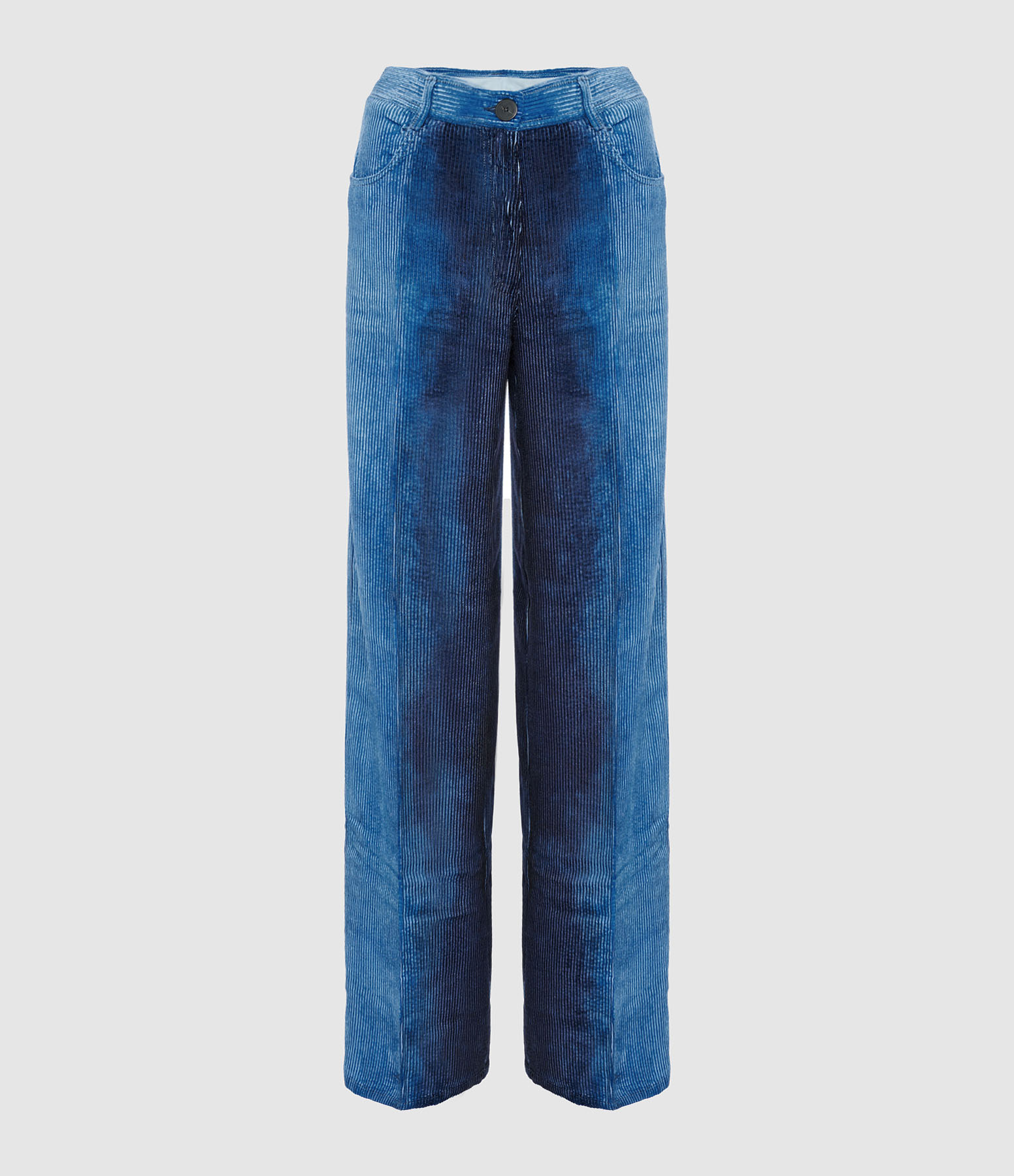 Pantalon Velours Denim Delavé