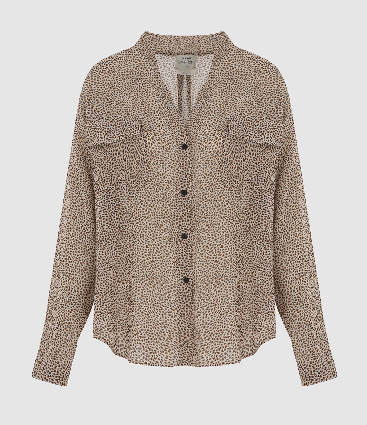 Chemise Utility Les Petites Pois Noisette