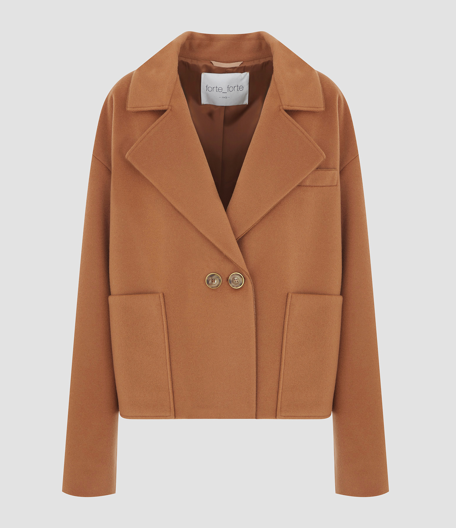 Veste Caban Noisette