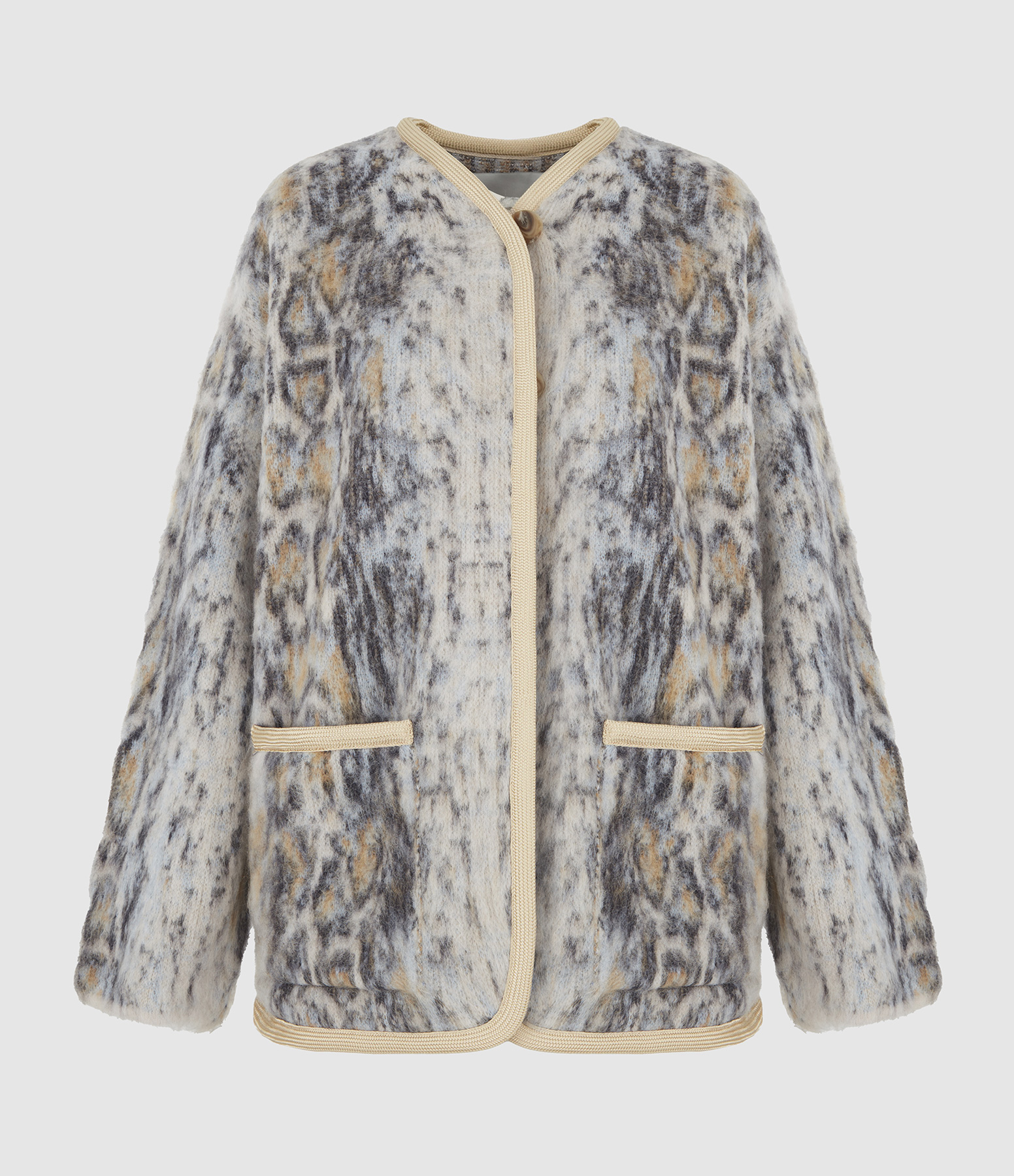 Gilet Plumes De Python Notte