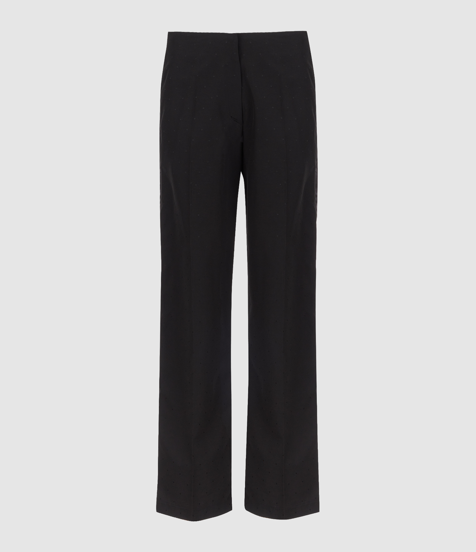 Pantalon Vi/Wo Pois Jacquard Sartorial Nero