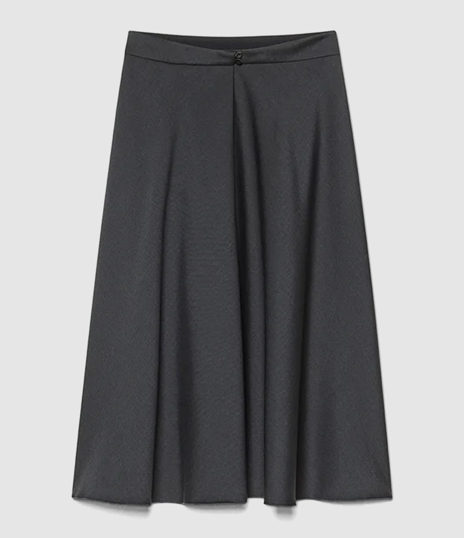 Jupe Grain De Poudre Midi Nero
