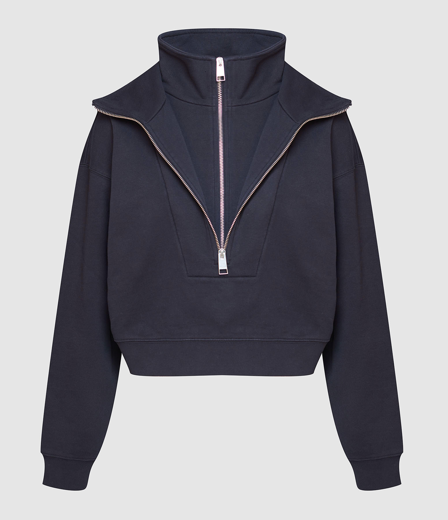 Sweatshirt The Double Zip Dark Navy