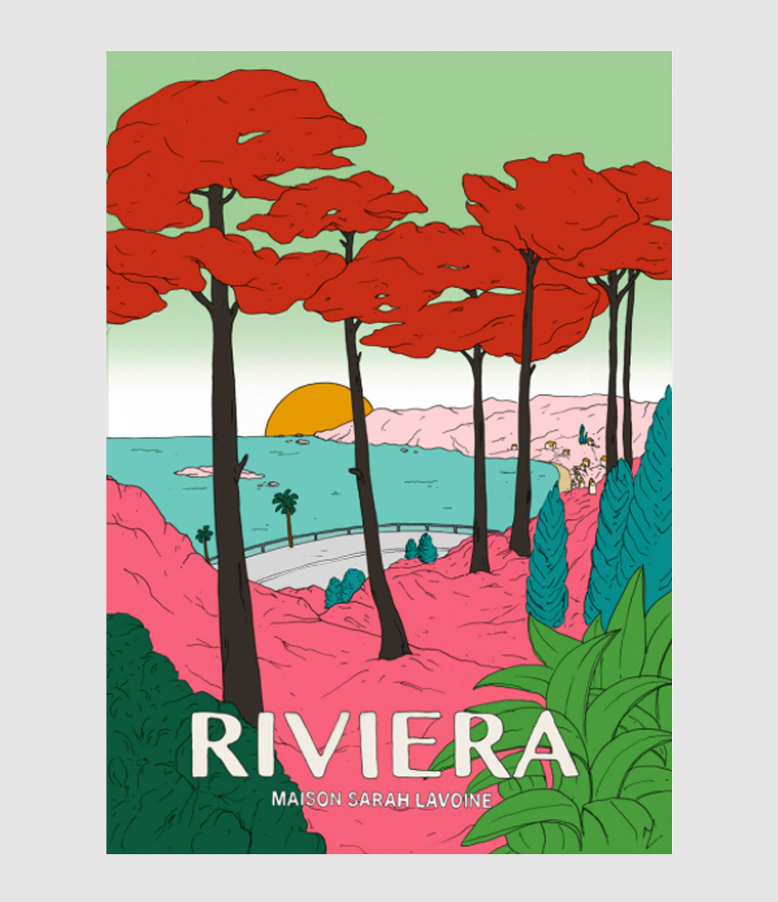 Affiche Tramonto 30x40cm