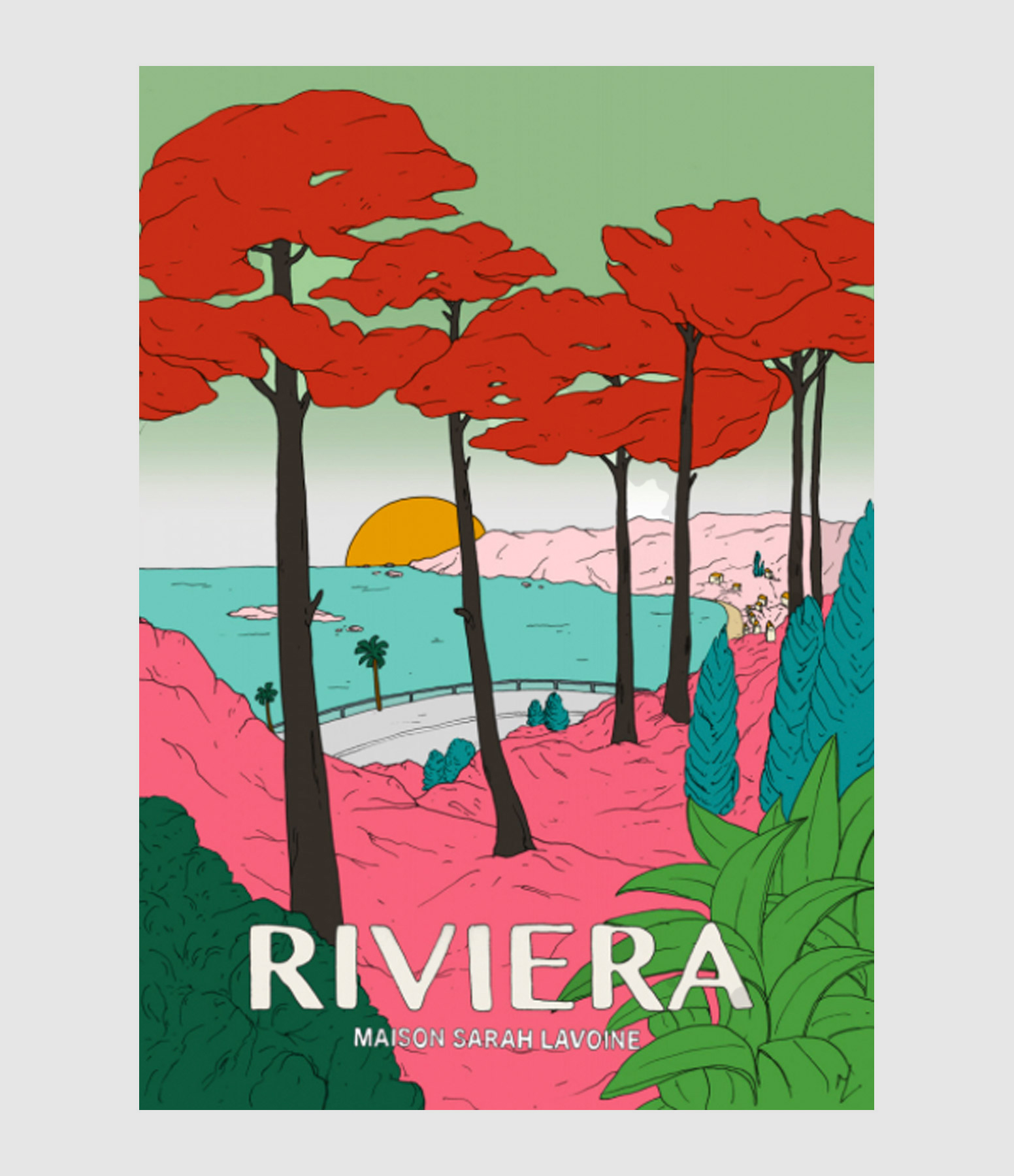 Affiche Tramonto 56x76cm