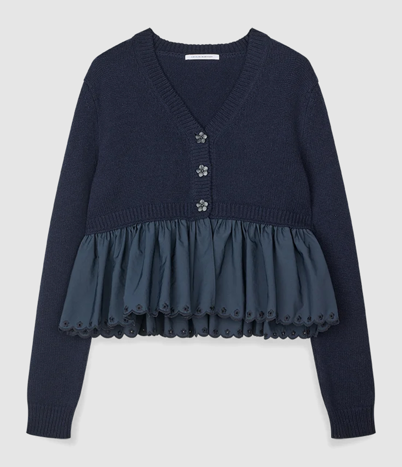 Cardigan Fubo Classic Cashmere Navy
