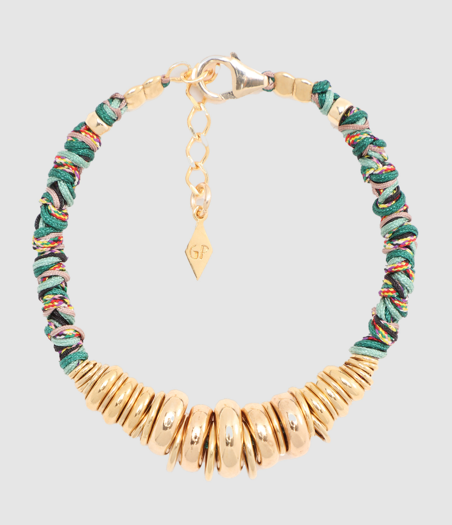 Bracelet Masai XXL Vert