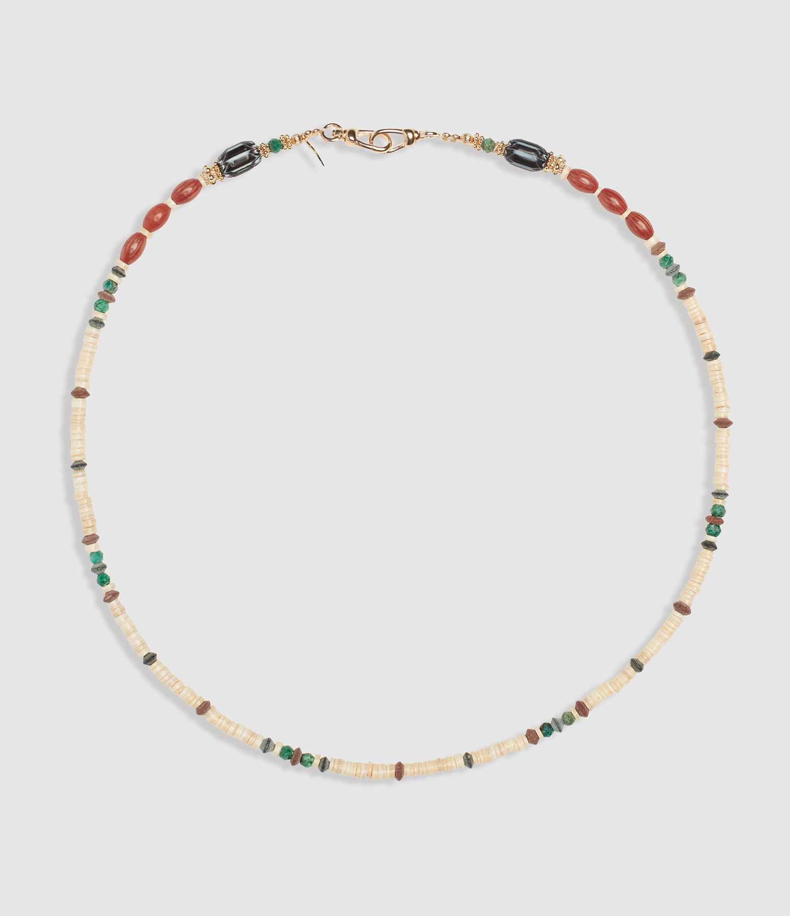 Collier Hooky Moyen Corail