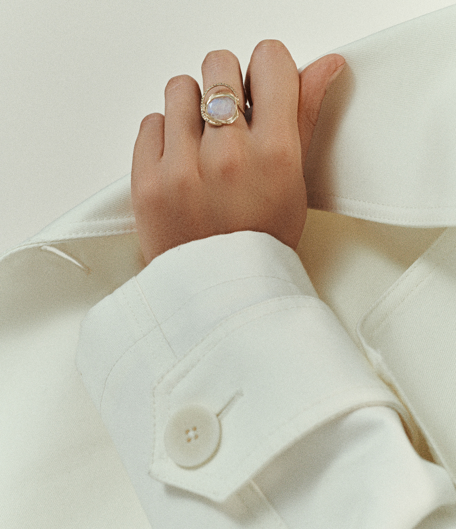 Bague Gaia Moonstone