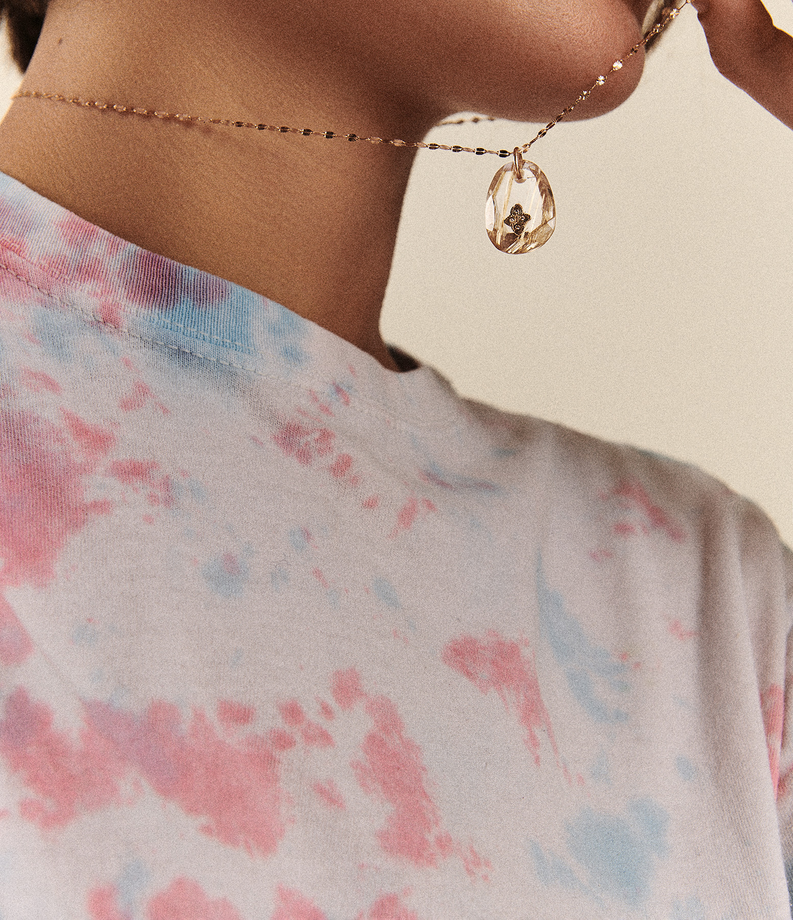 Collier Gaia n°1 Rutile Quartz
