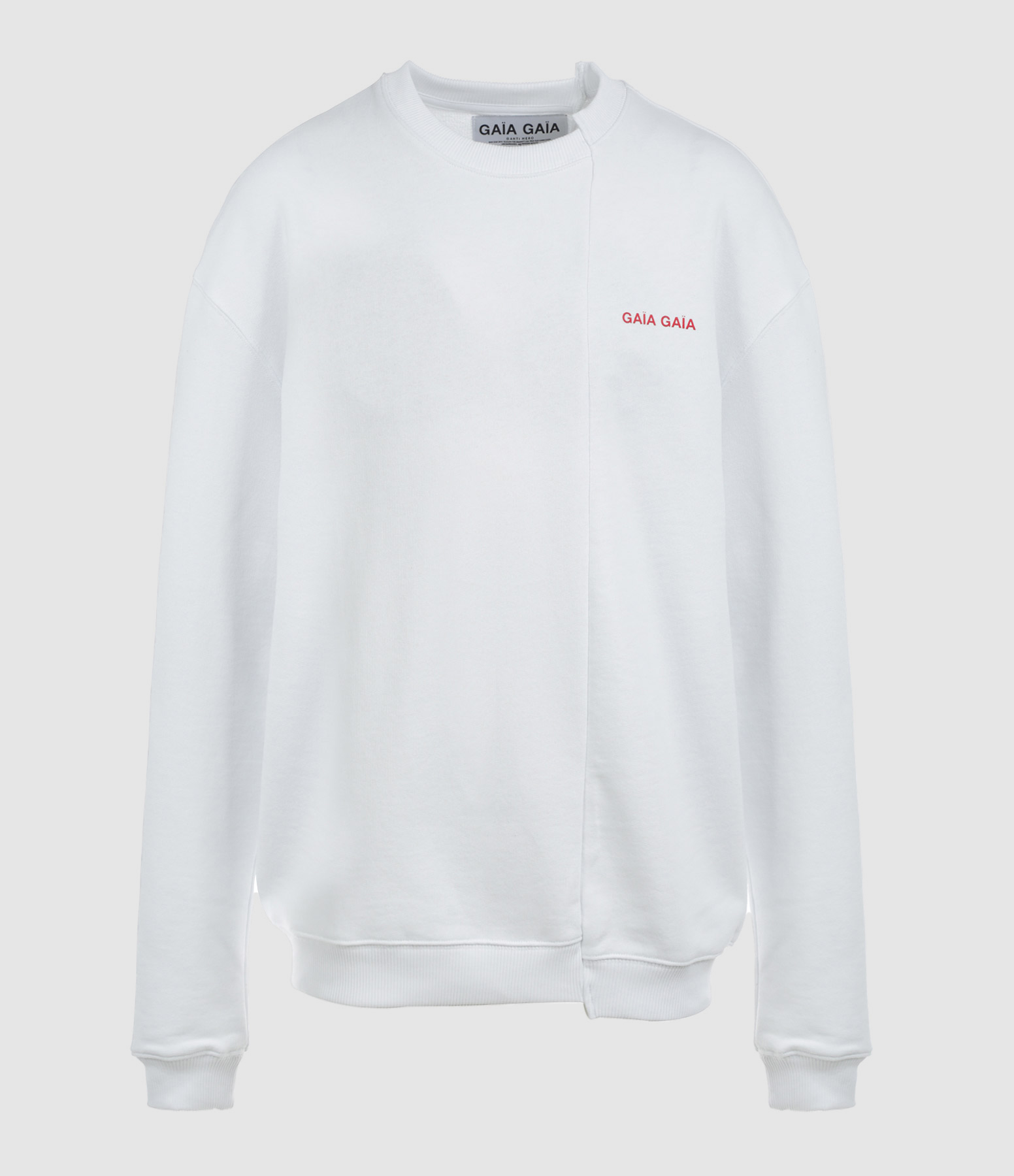 Sweatshirt Cherry Coton Blanc