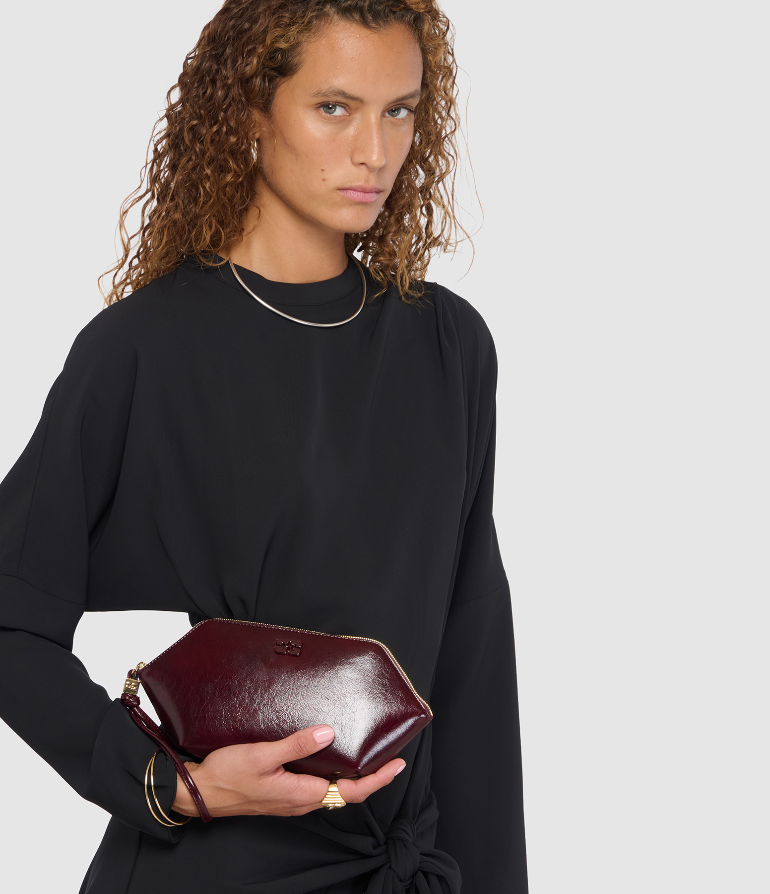 Pochette Bou Make Up Deep Shine Burgundy