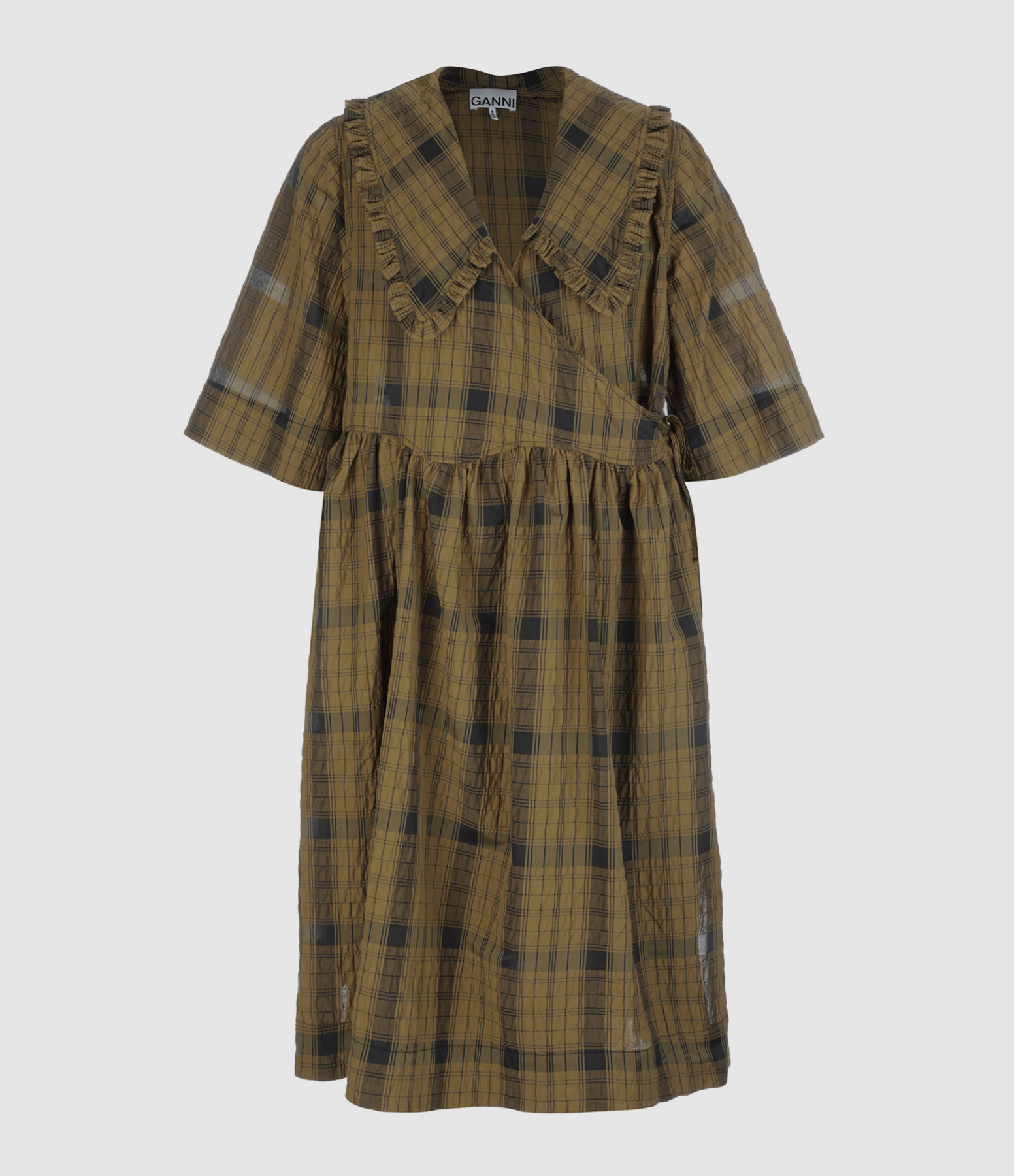 Robe Chemise Carreaux Butternut