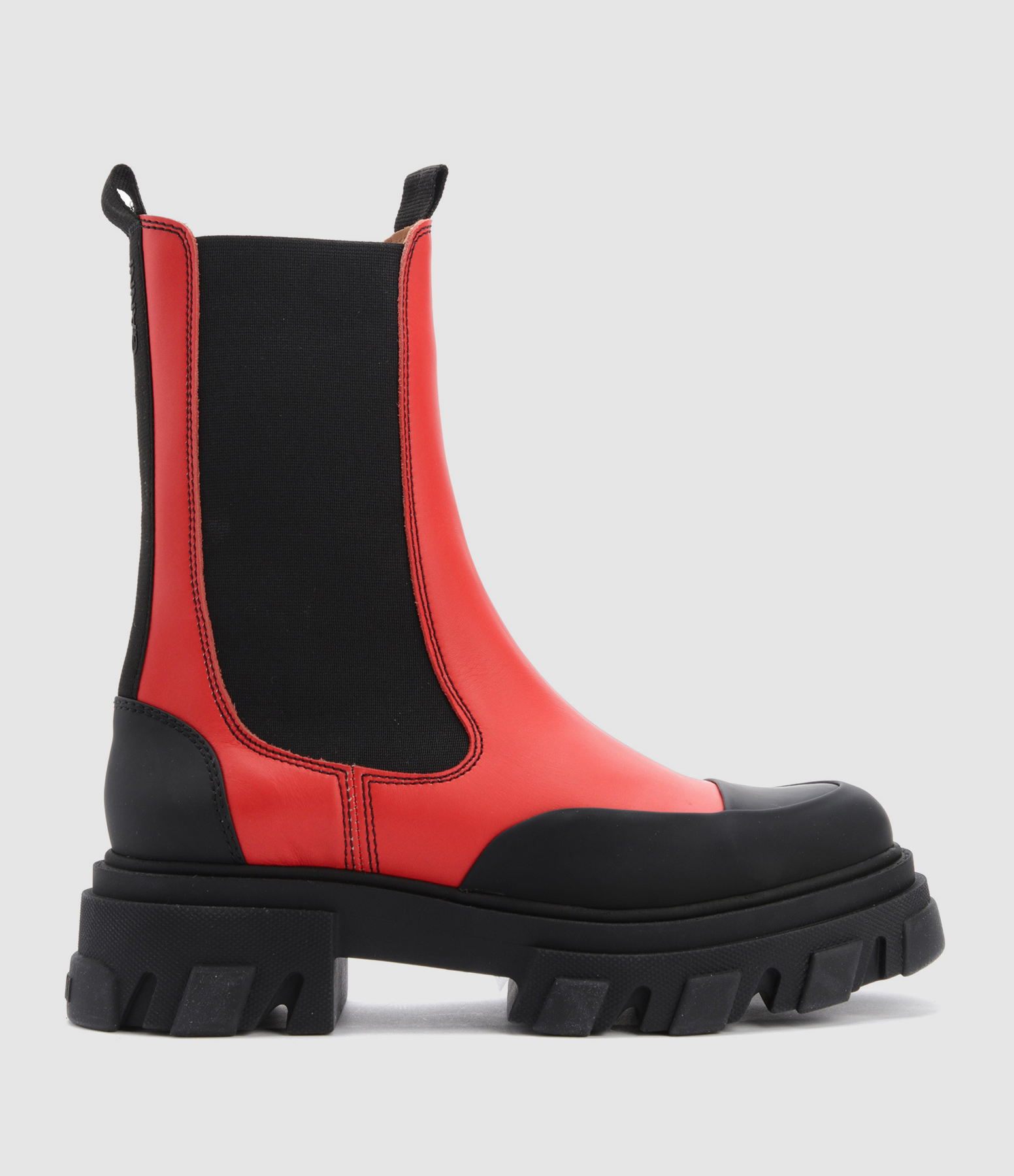 Bottines Cuir Paprika