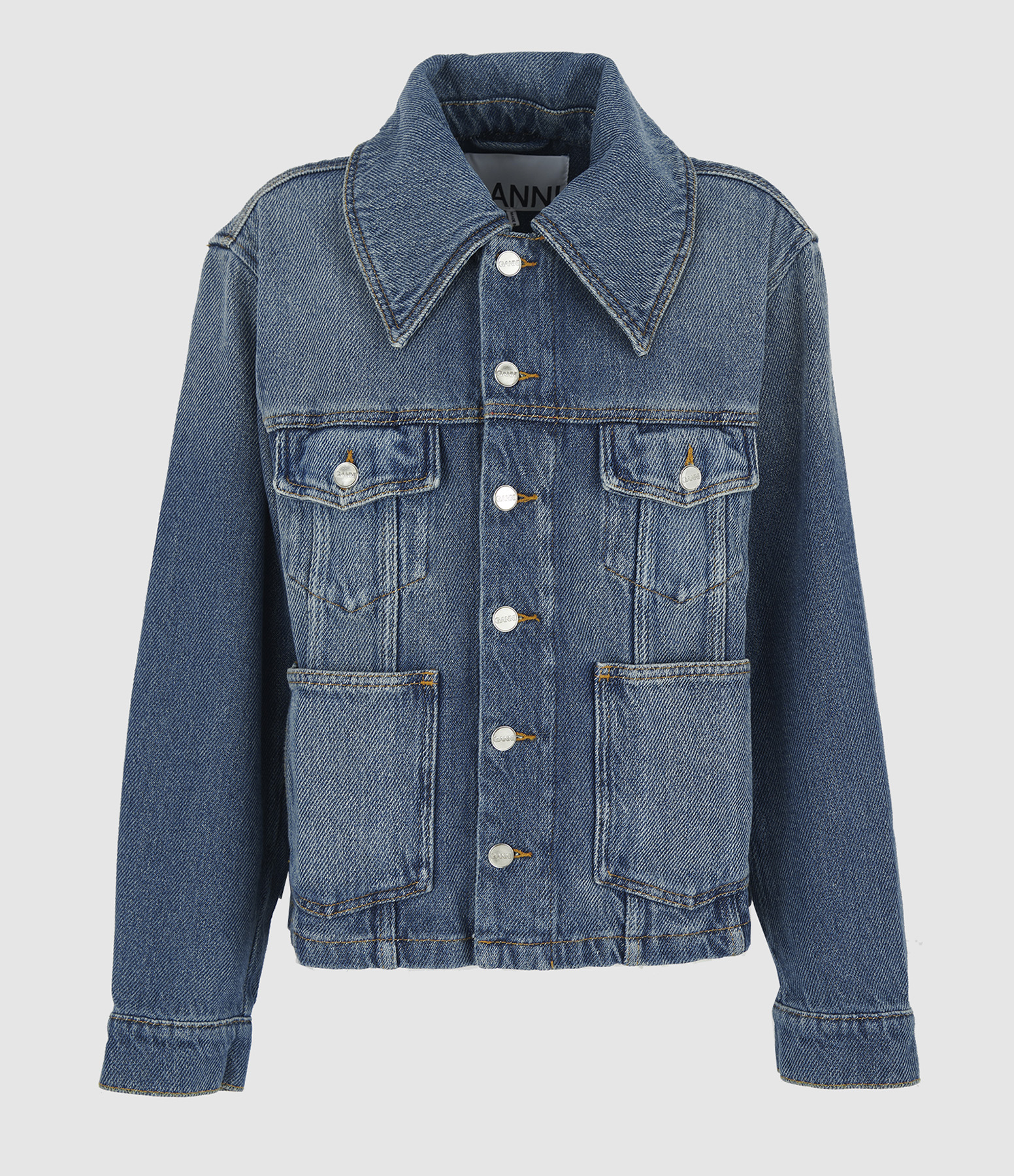 Veste Heavy Denim Dark Blue Vintage