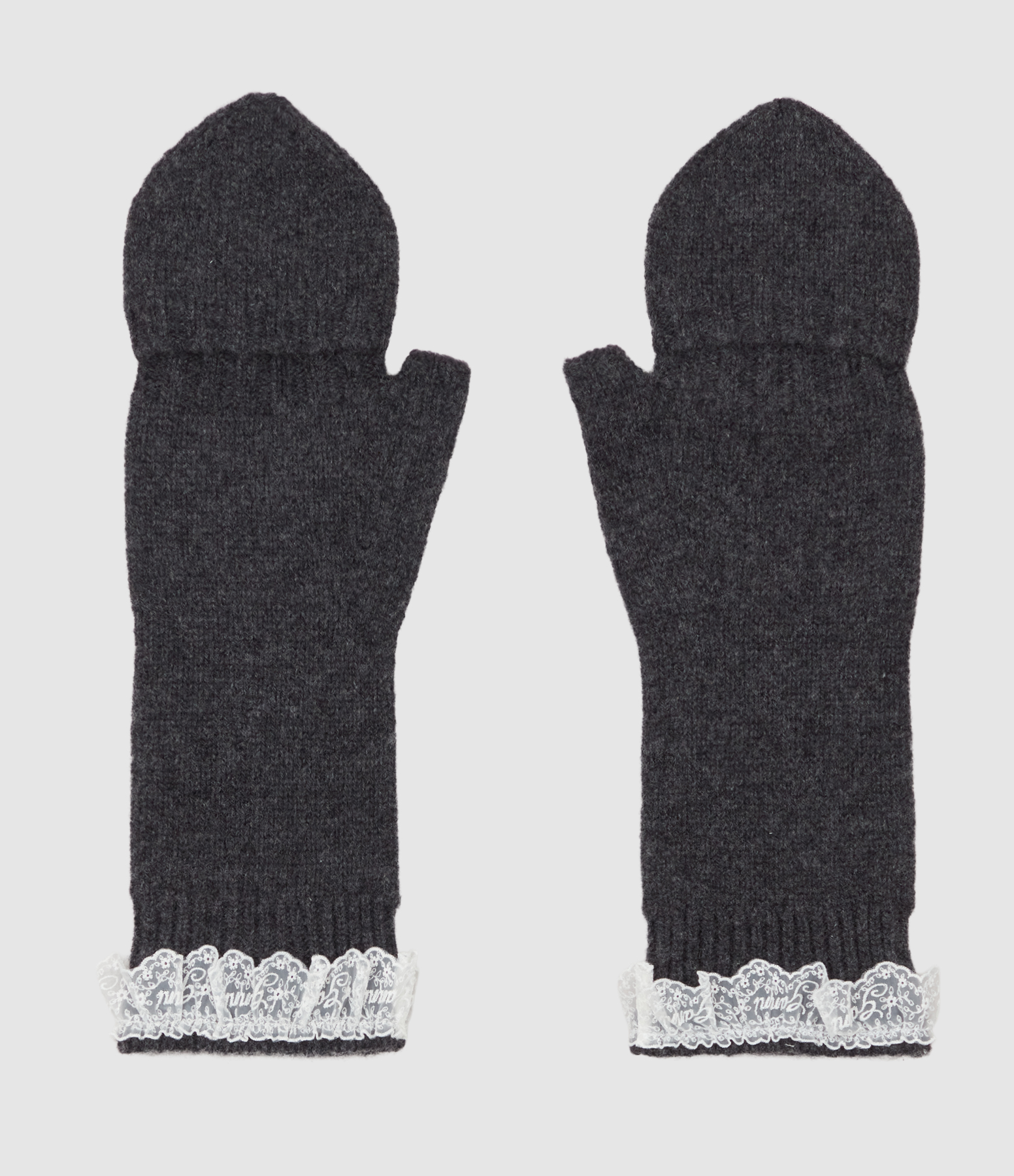Mitaines Compact Wool Lace Phantom