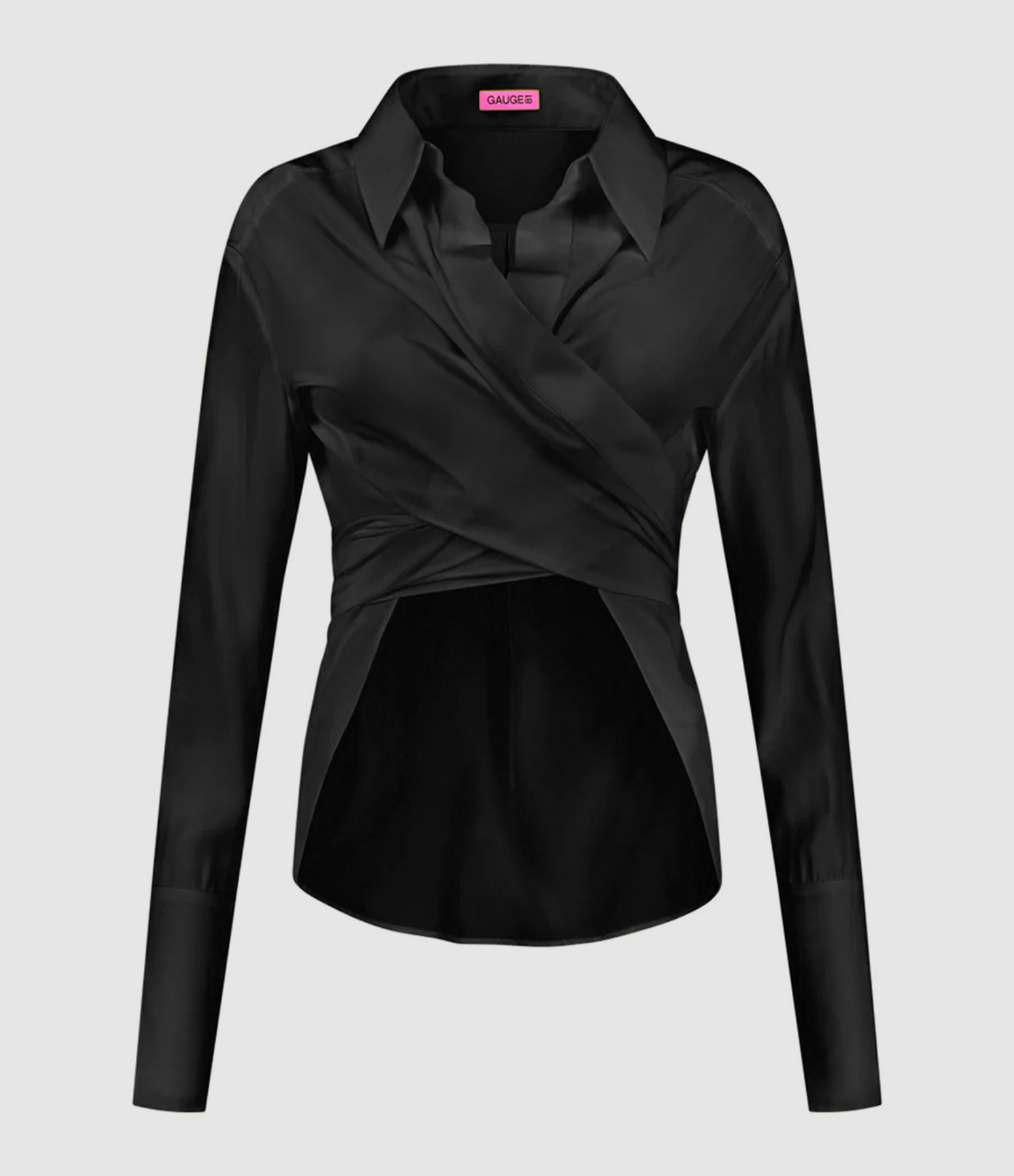 Chemise En Soie Noire Dolce & Gabbana - Modèle Baroque, Taille S, Manches Longues
