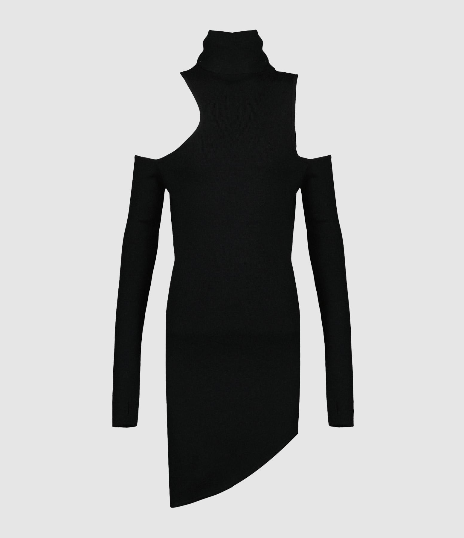 Robe Courte Piana Noir
