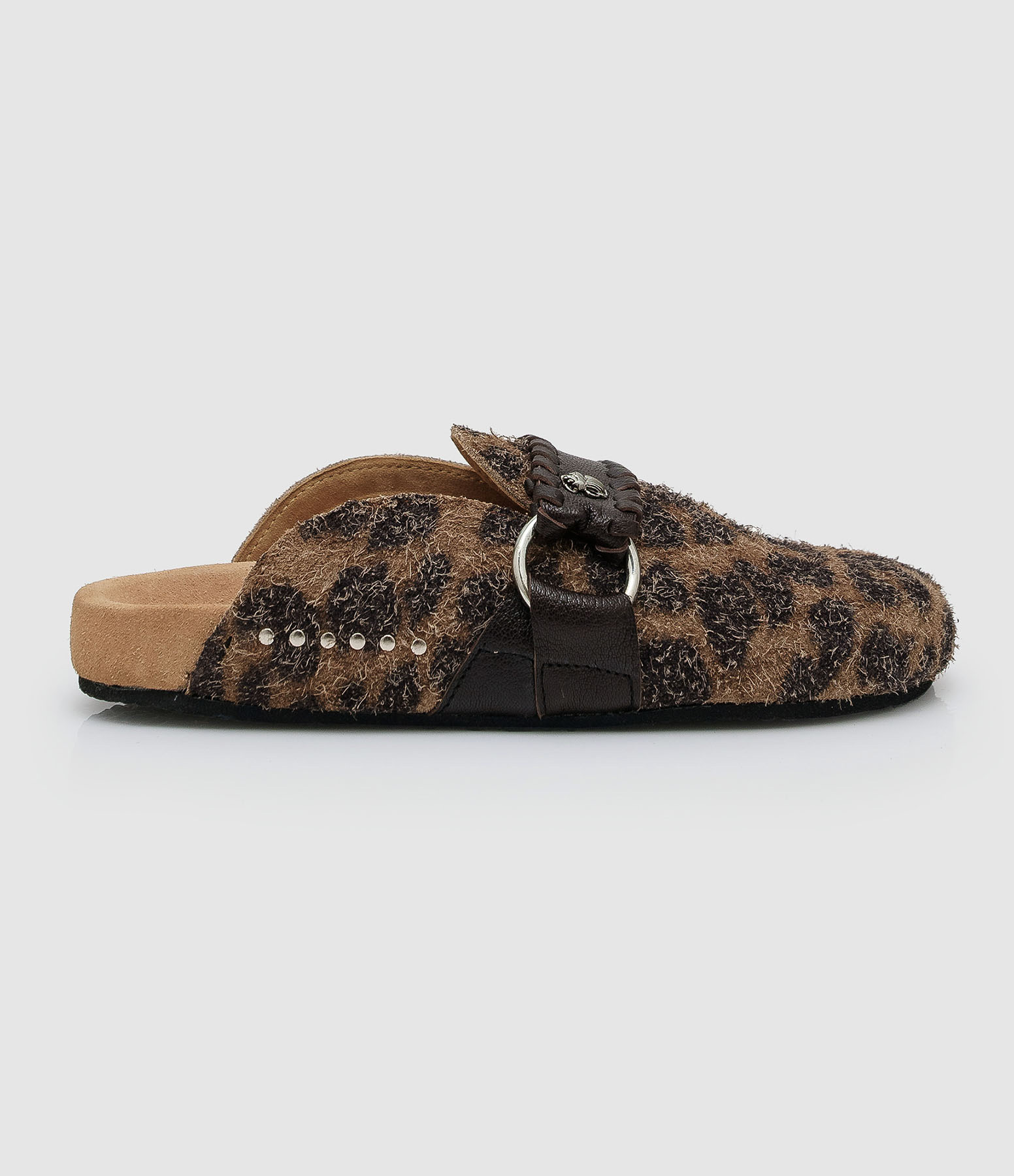 Sabots Georgette Suede Leo Vintage