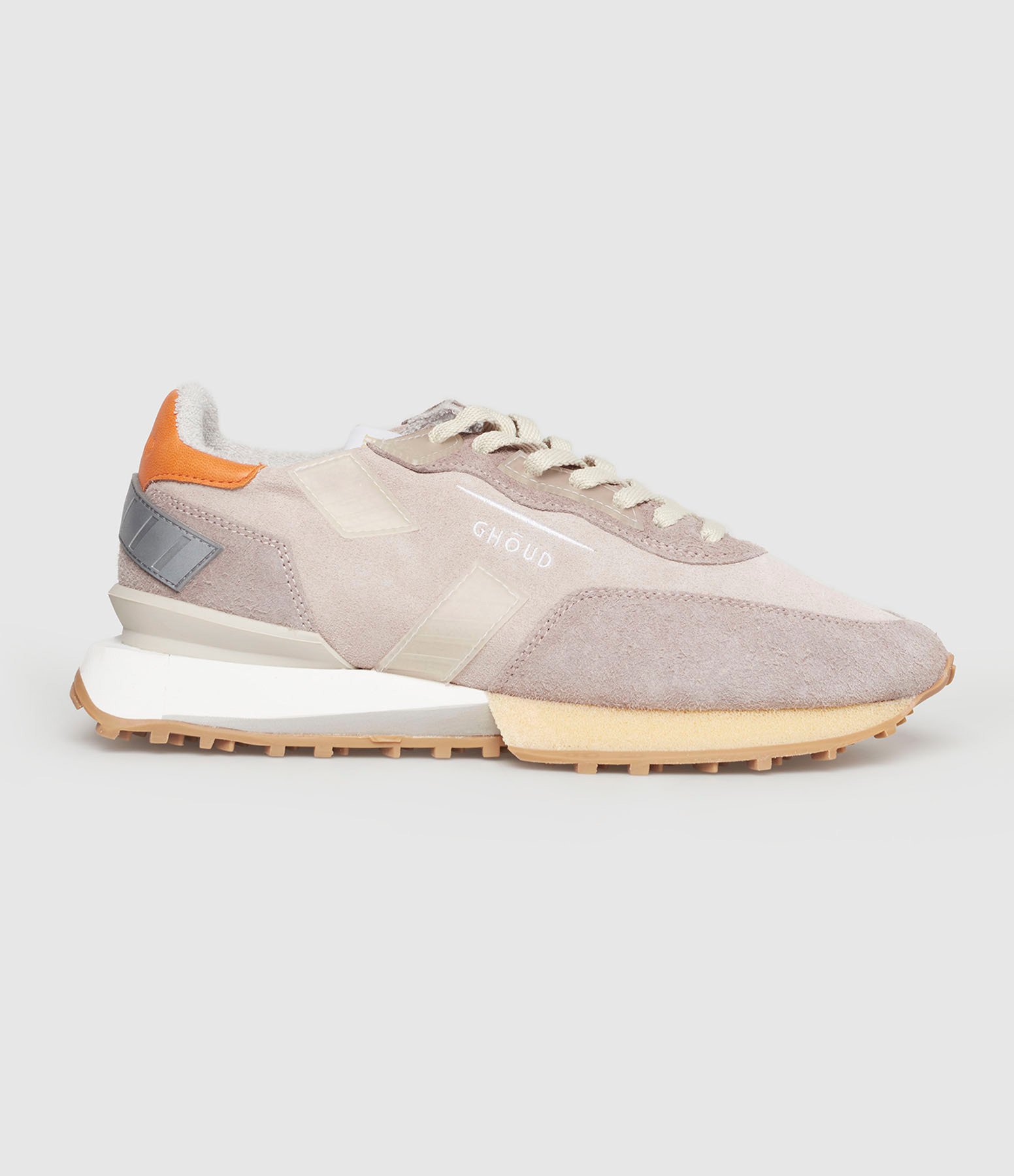 Baskets Rush Groove Low Wom Suede Antique Rose Orange