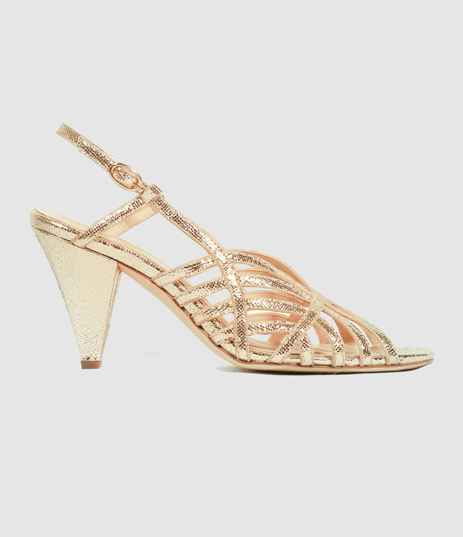 Sandales Gina Gold