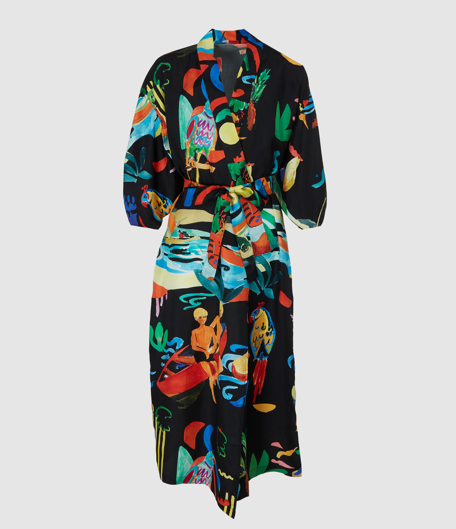 Kimono Bateaux Noir