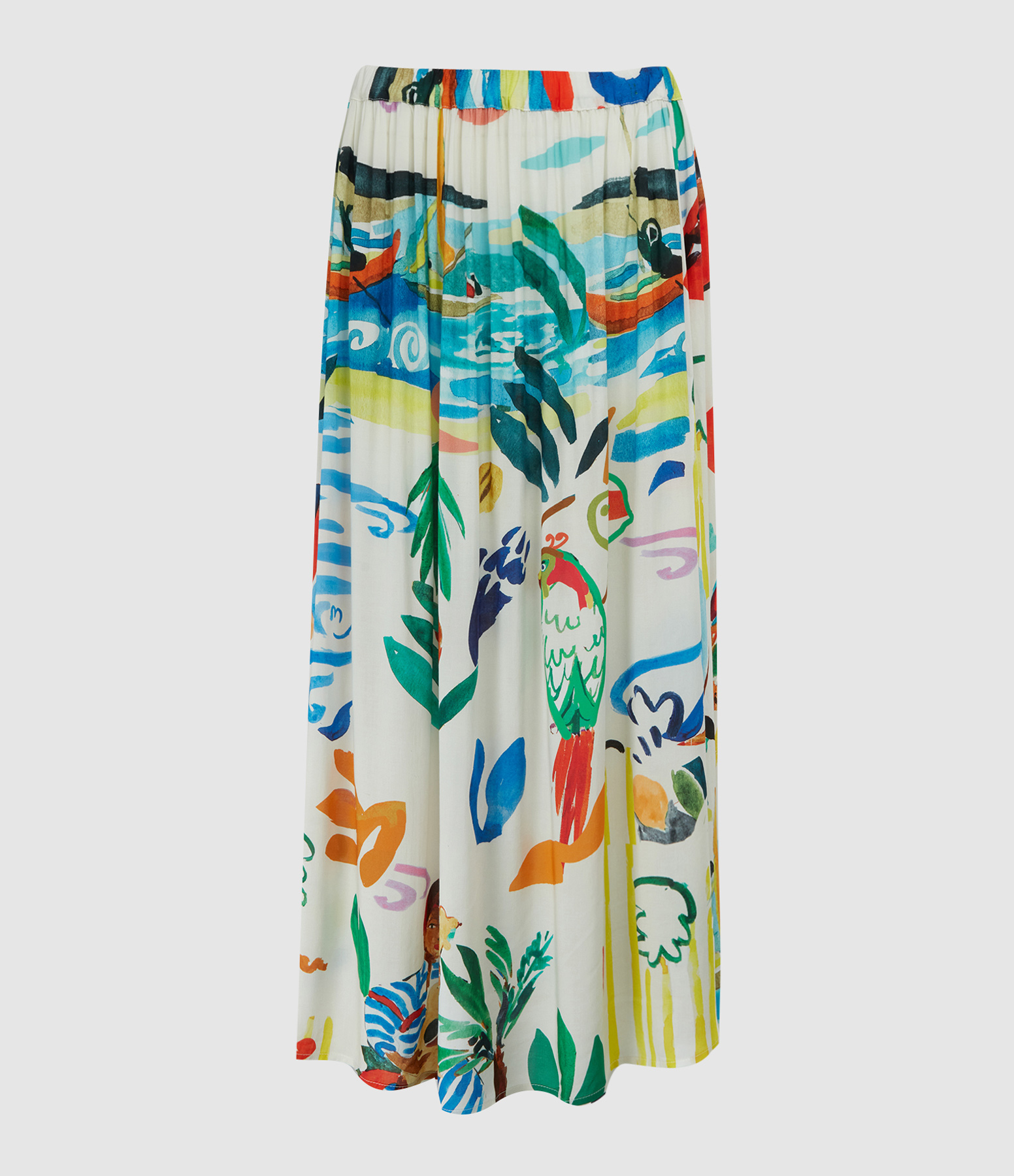Jupe Bateaux Multicolore