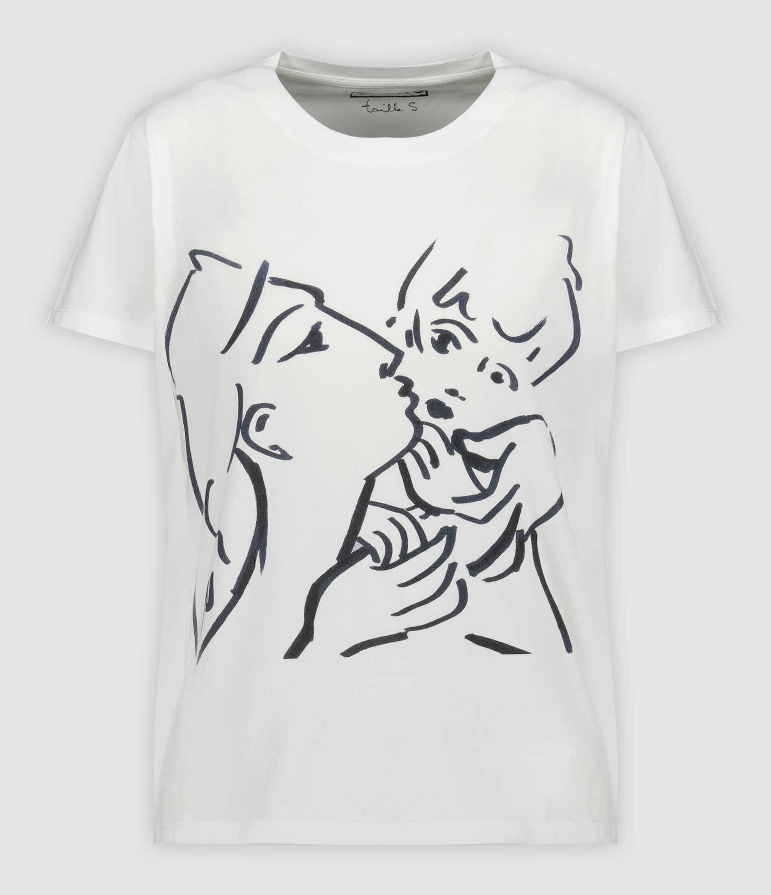 Tee-shirt Le Bisous Imprimé
