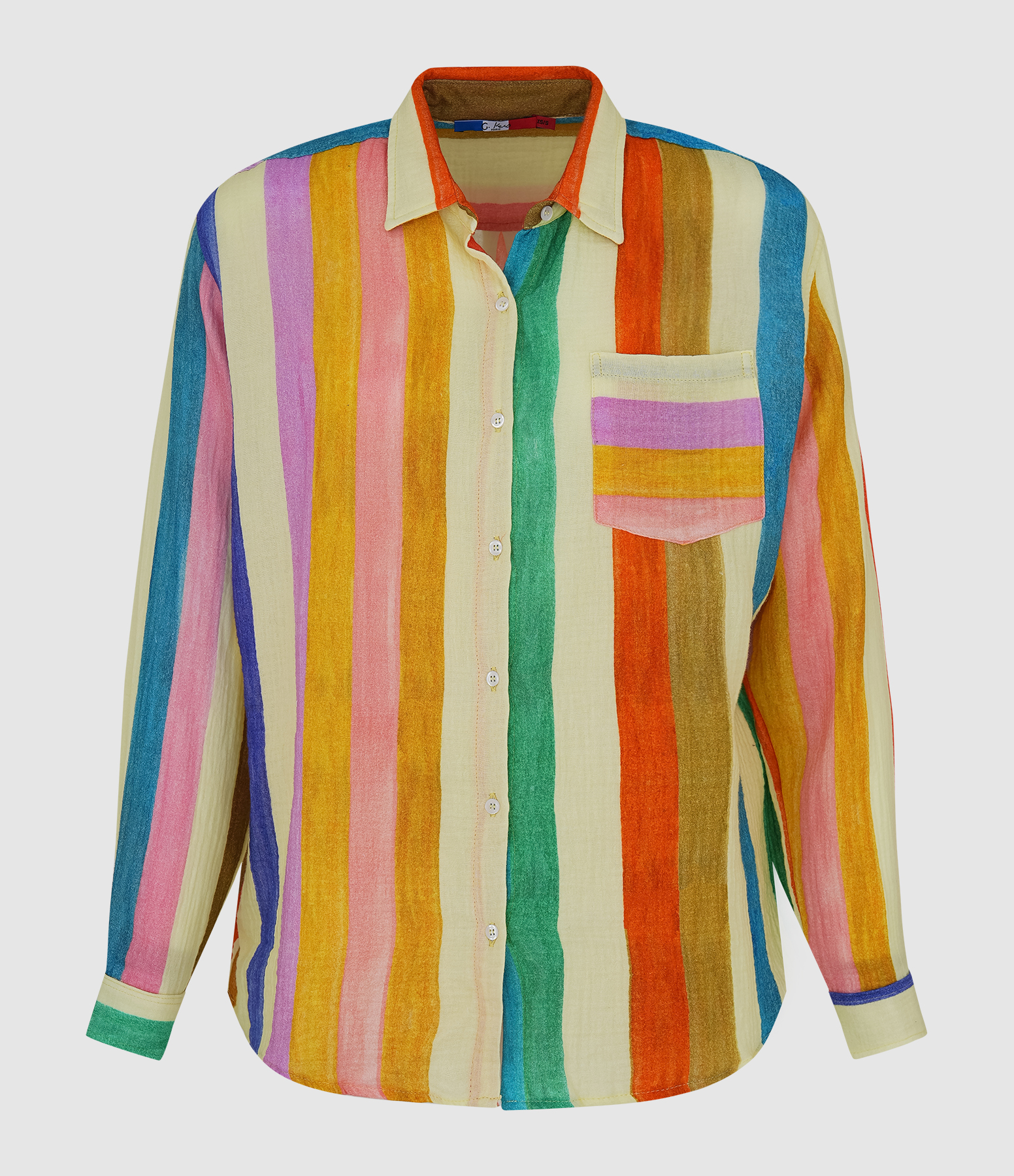 Chemise Gauze Multicolore